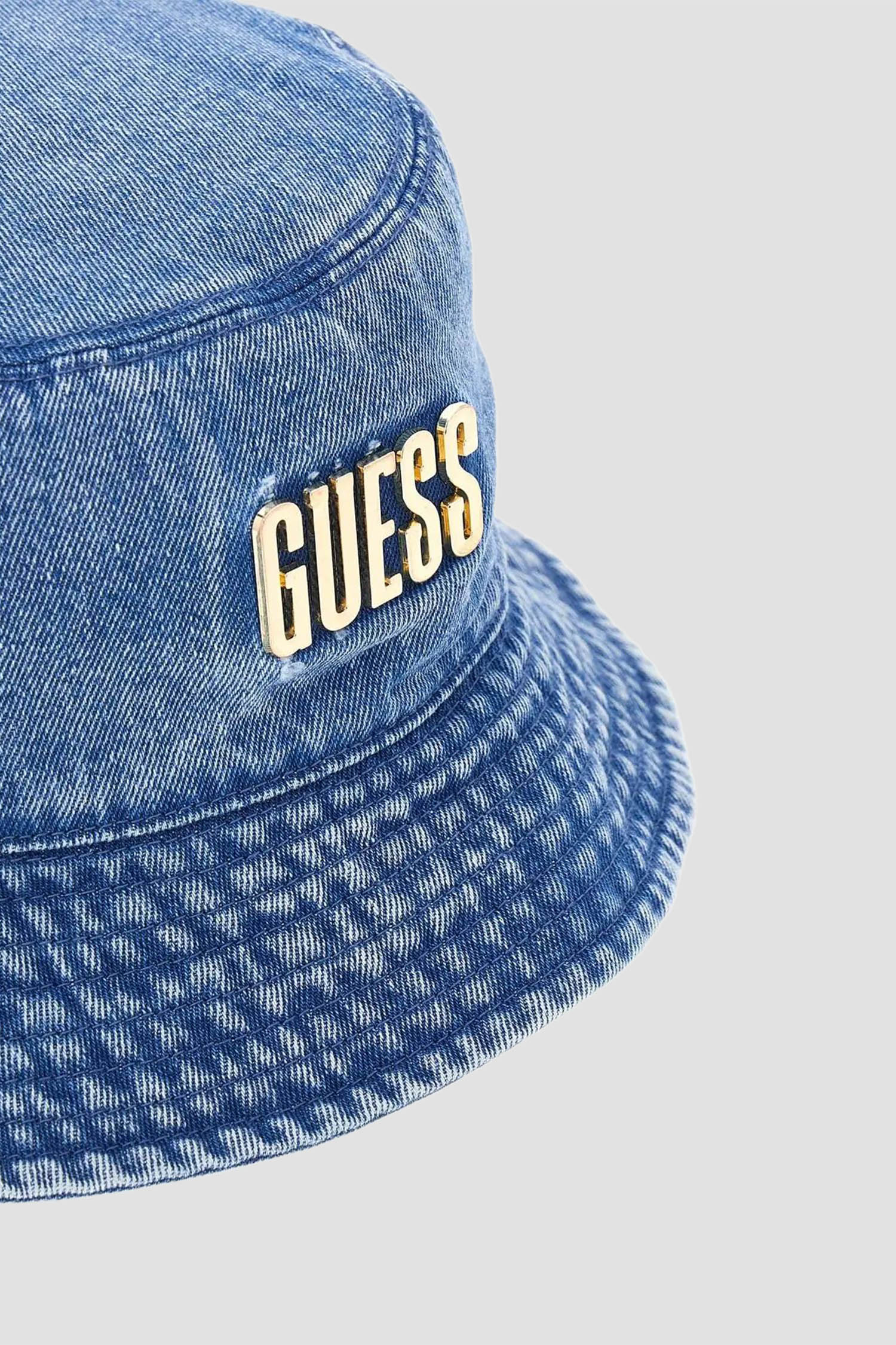 Жіноча синя джинсова панама Guess AW5510.COT01;BUD