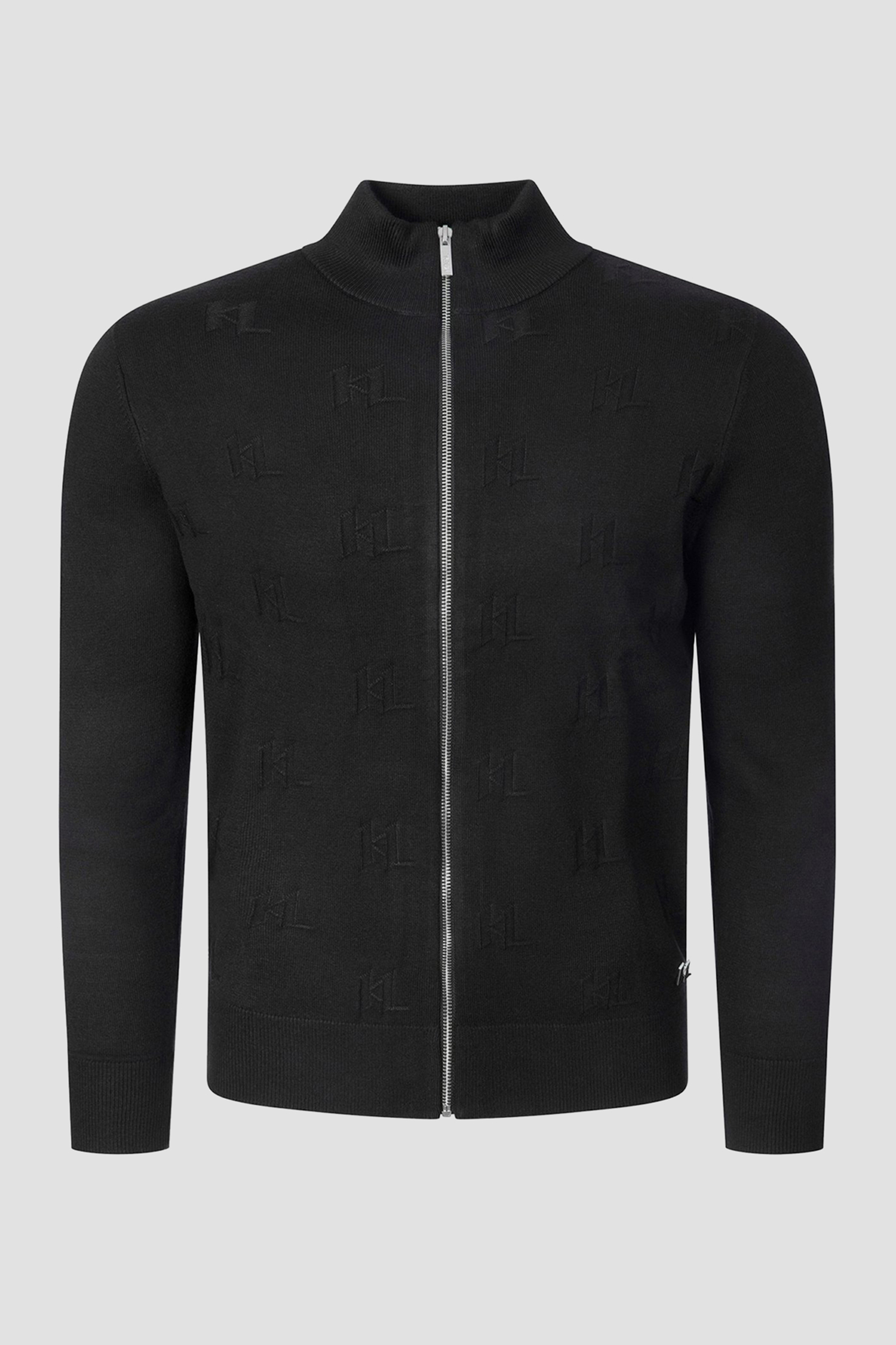 Мужской черный кардиган Karl Lagerfeld 563304.655016;990