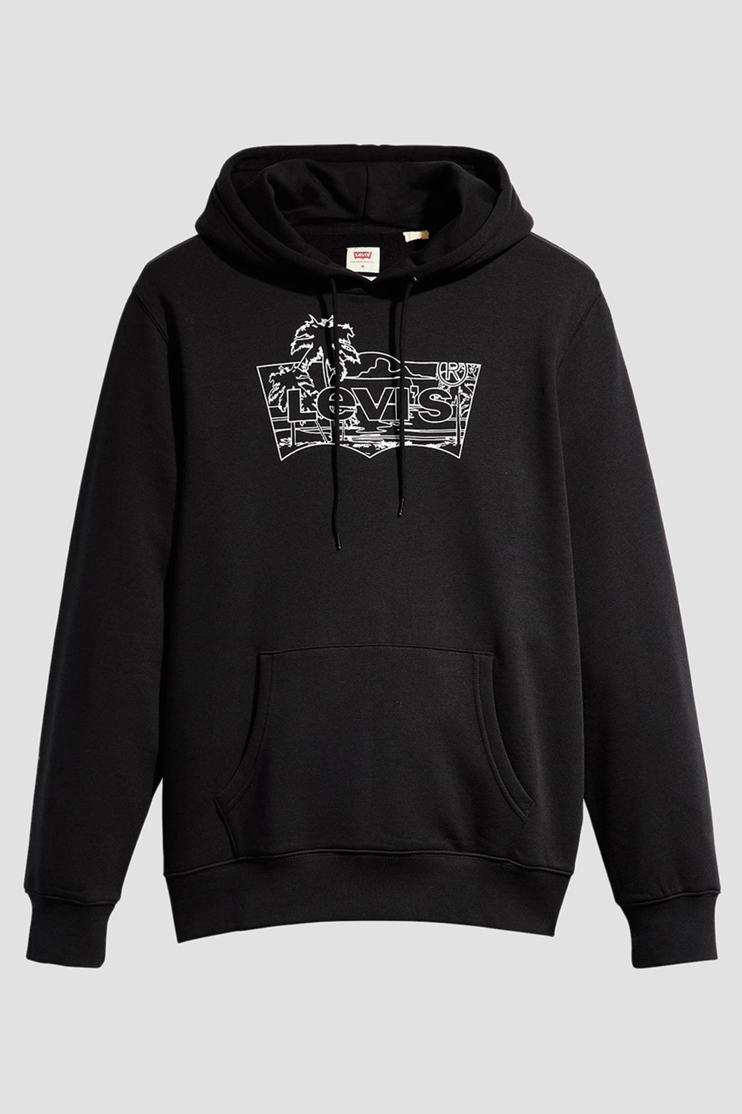 Мужское черное худи Levi’s® 38424;0090