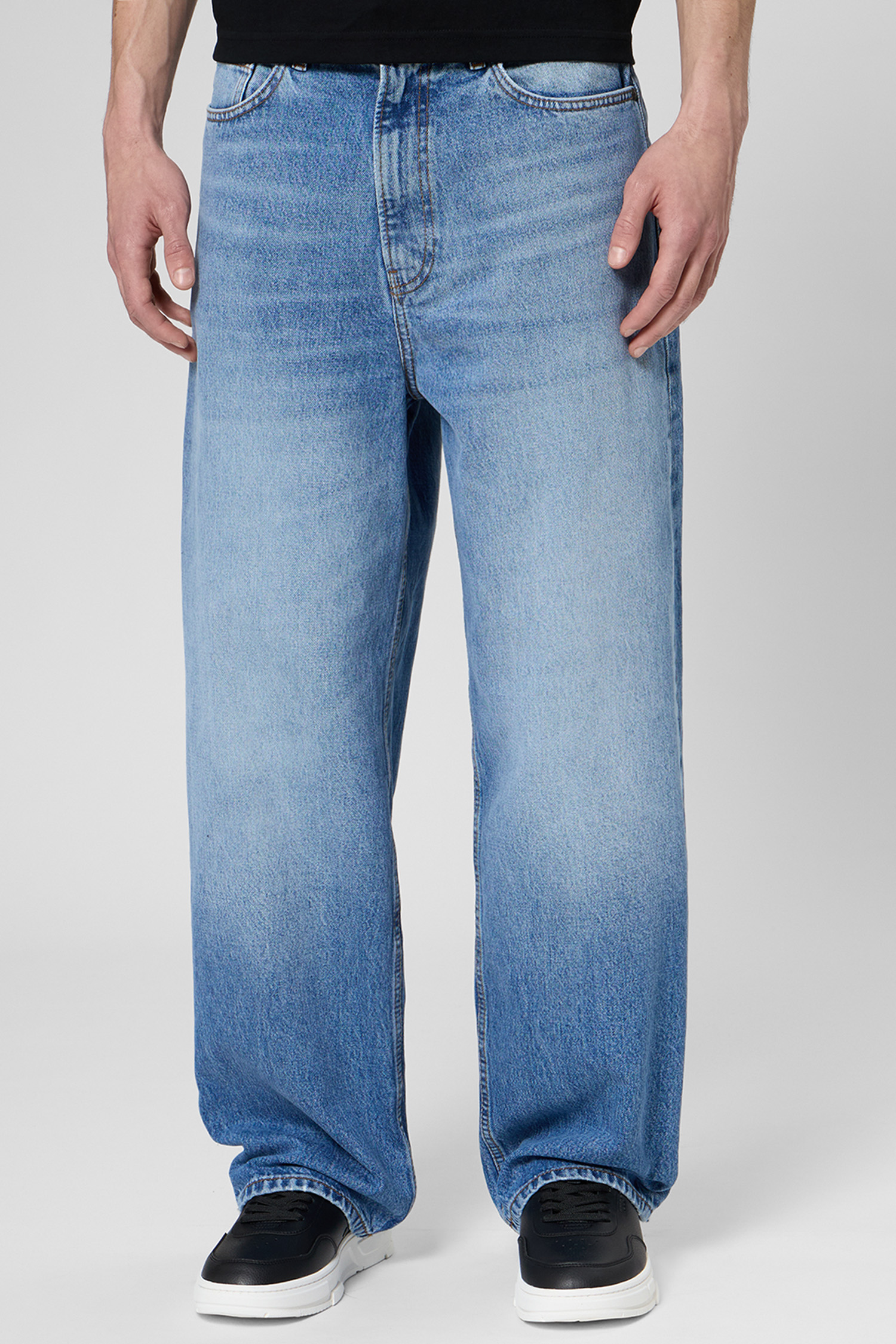 Чоловічі блакитні джинси HUGO 50555877;430