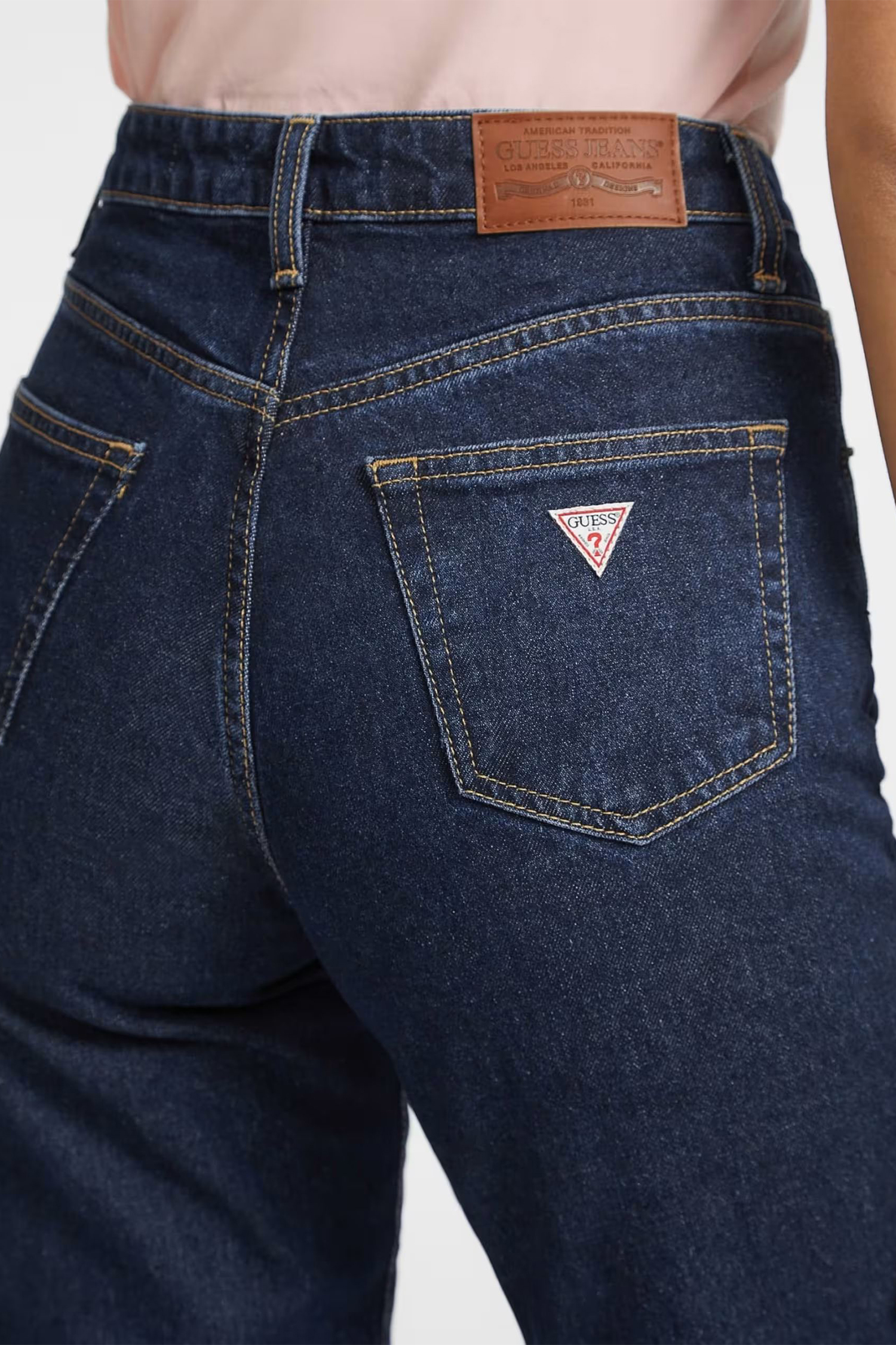 Женские темно-синие джинсы Guess Jeans W4YA0D.D5CC2;D4RW