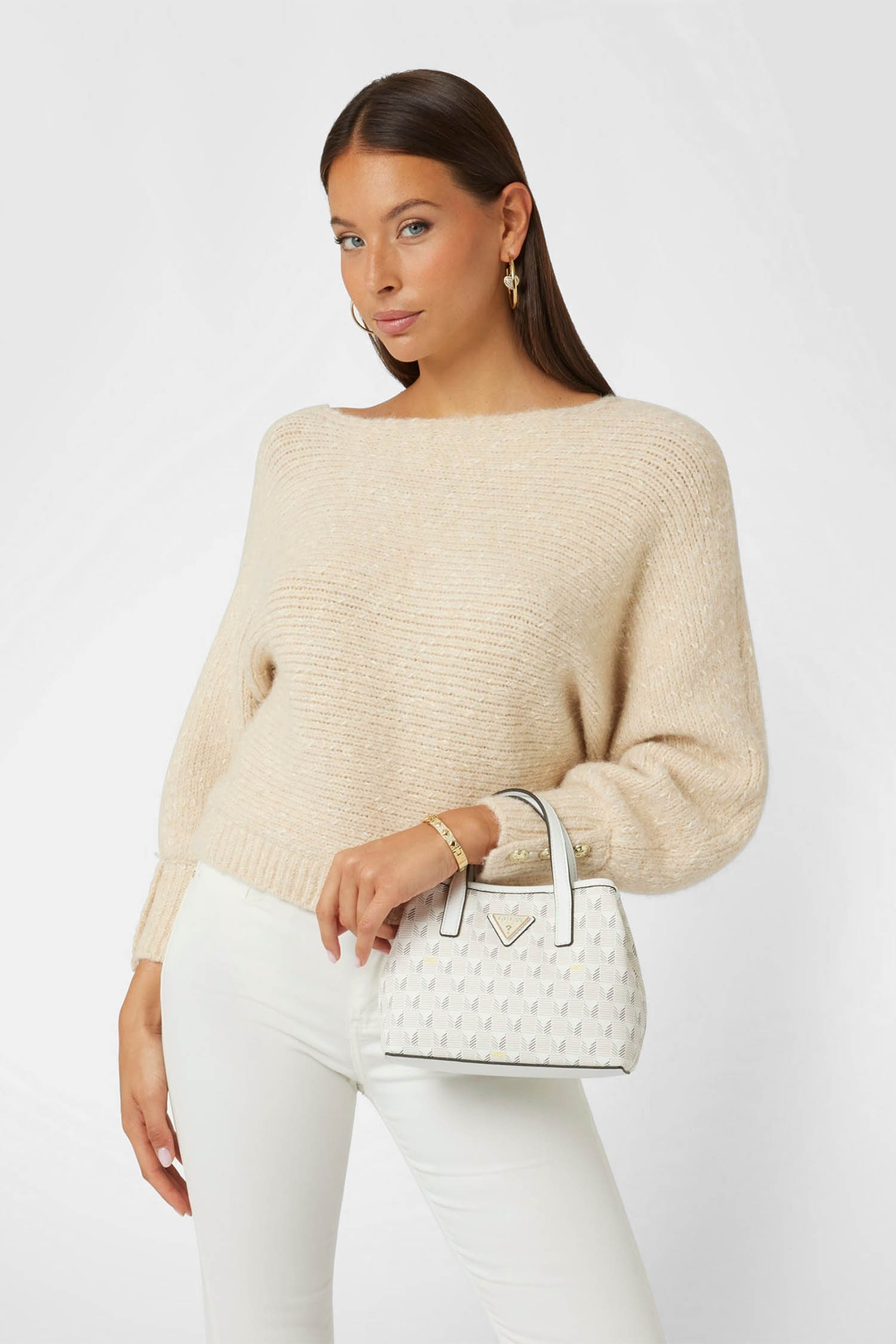 Жіноча сумка з візерунком Guess HWJT93.44750;STL
