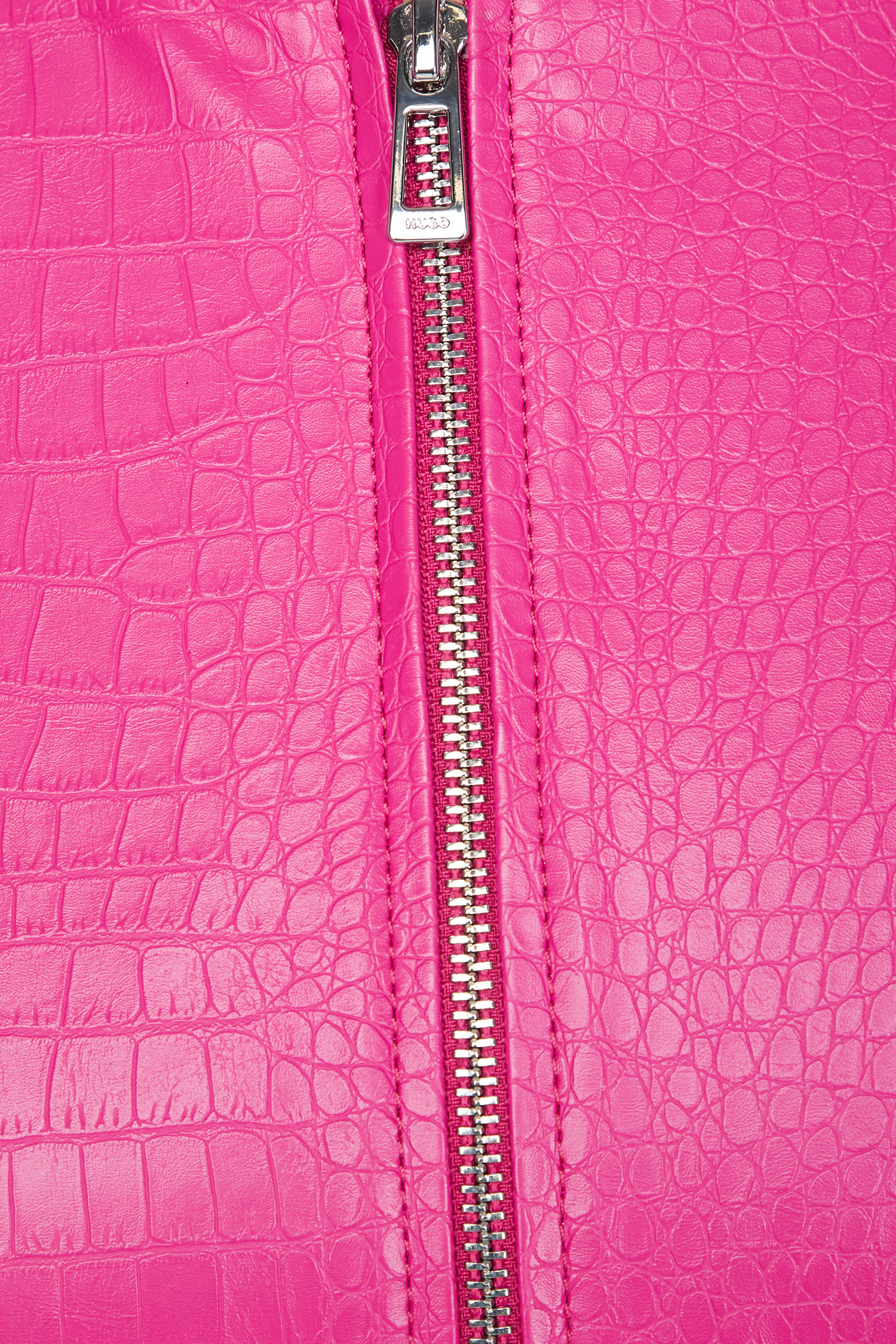 Женский малиновый бомбер HUGO 50508332;652