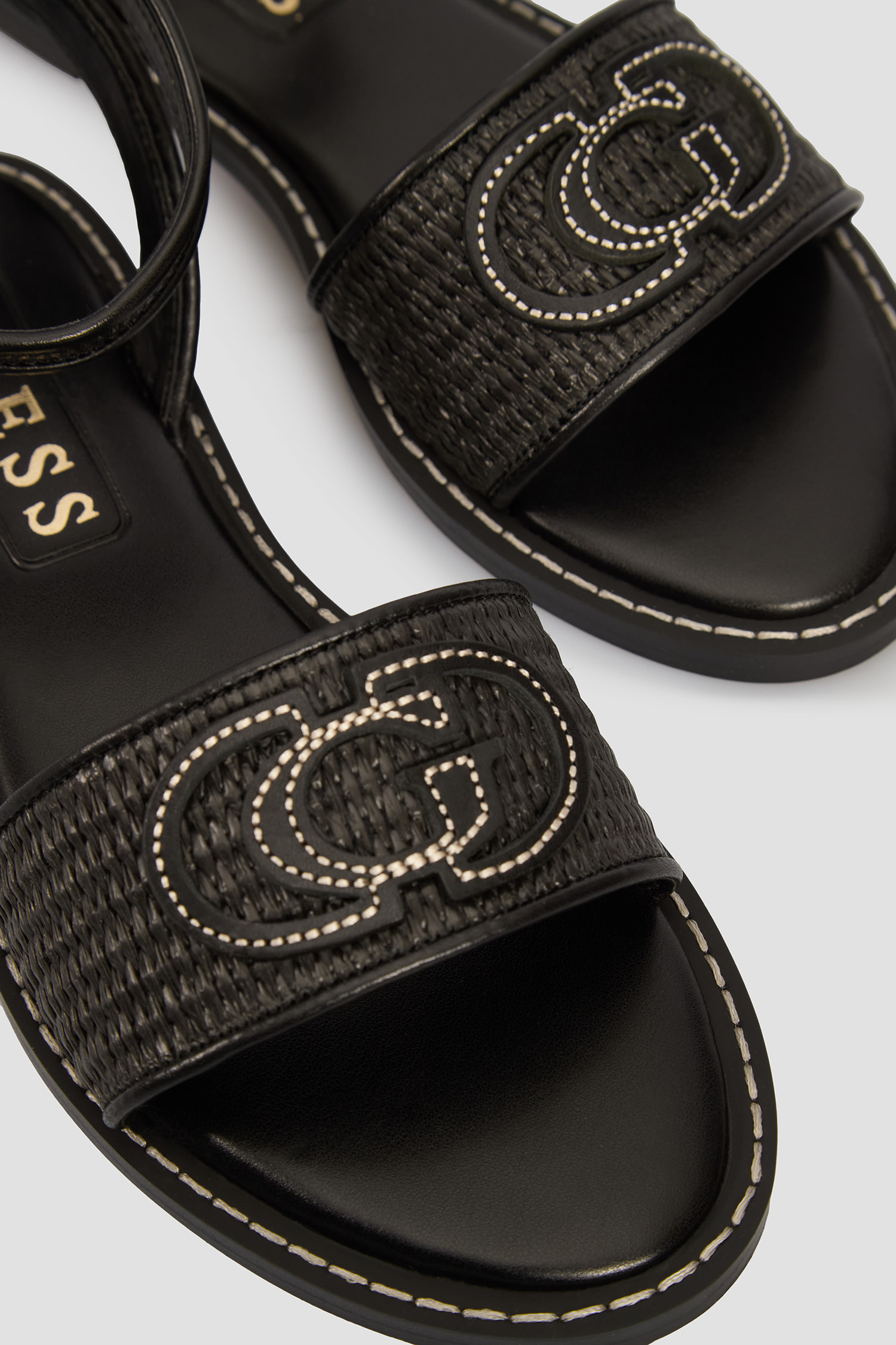 Жіночі чорні сандалі Guess FLJSIY.FAB03;BLACK