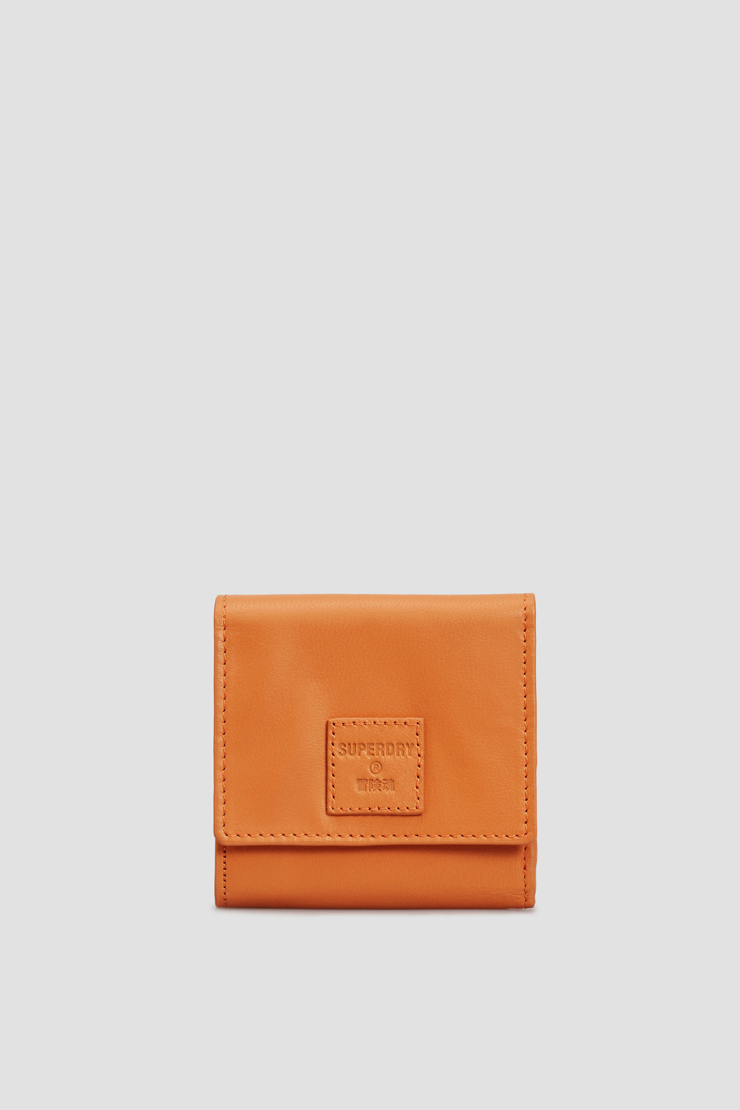 Оранжевый кожаный кошелек для девушек SuperDry W9810146A;5CK