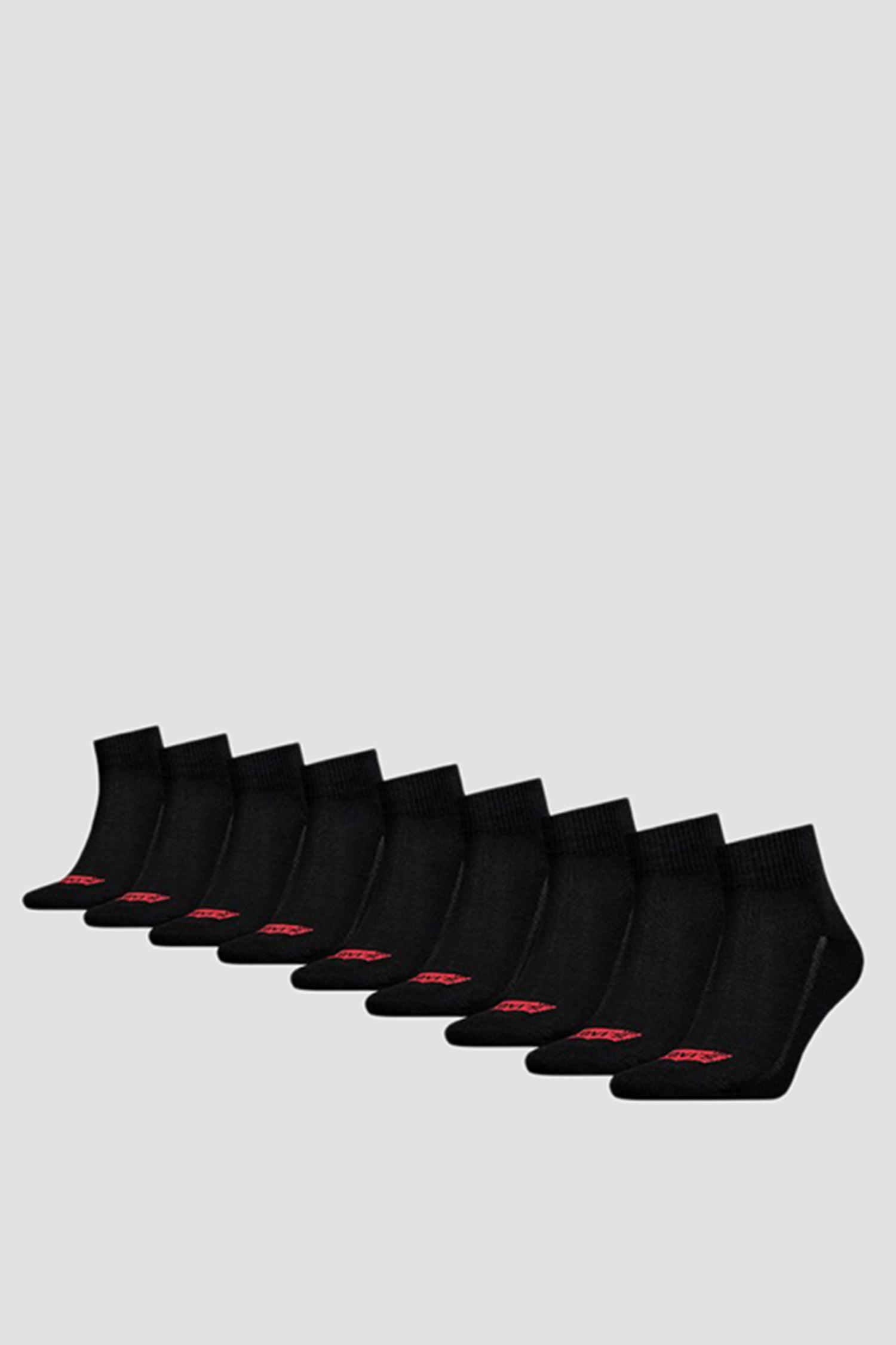 Чорні шкарпетки (9 пар) Levi’s® 701226531;002