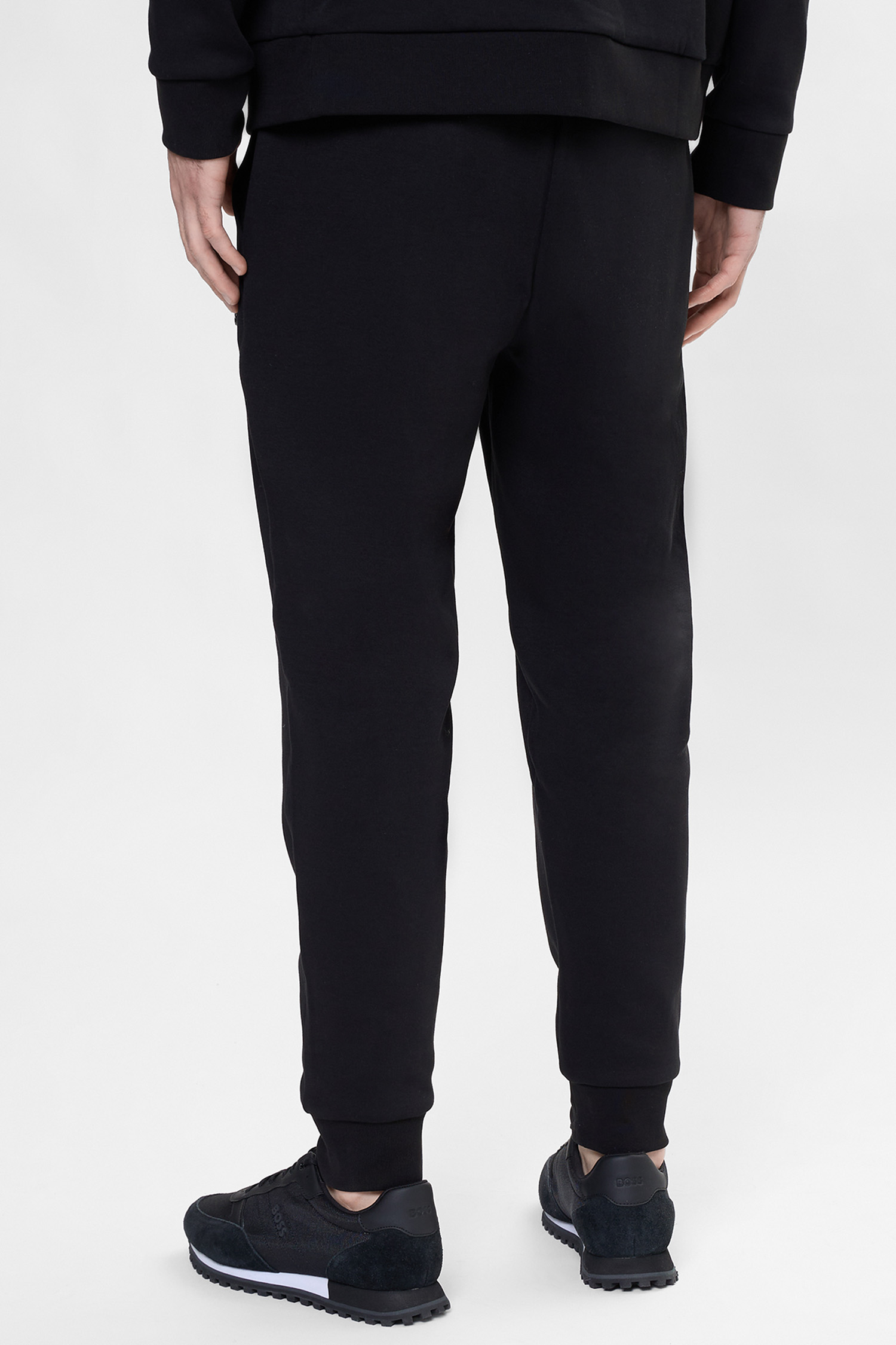 Чоловічі чорні спортивні штани BOSS 50555853;001