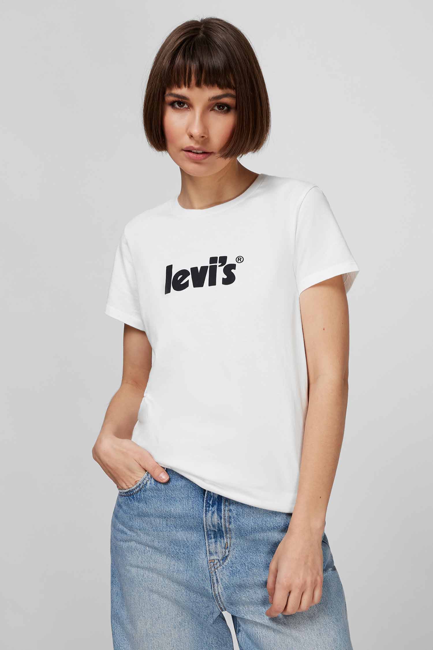 Женская белая футболка Levi’s® 17369;1755