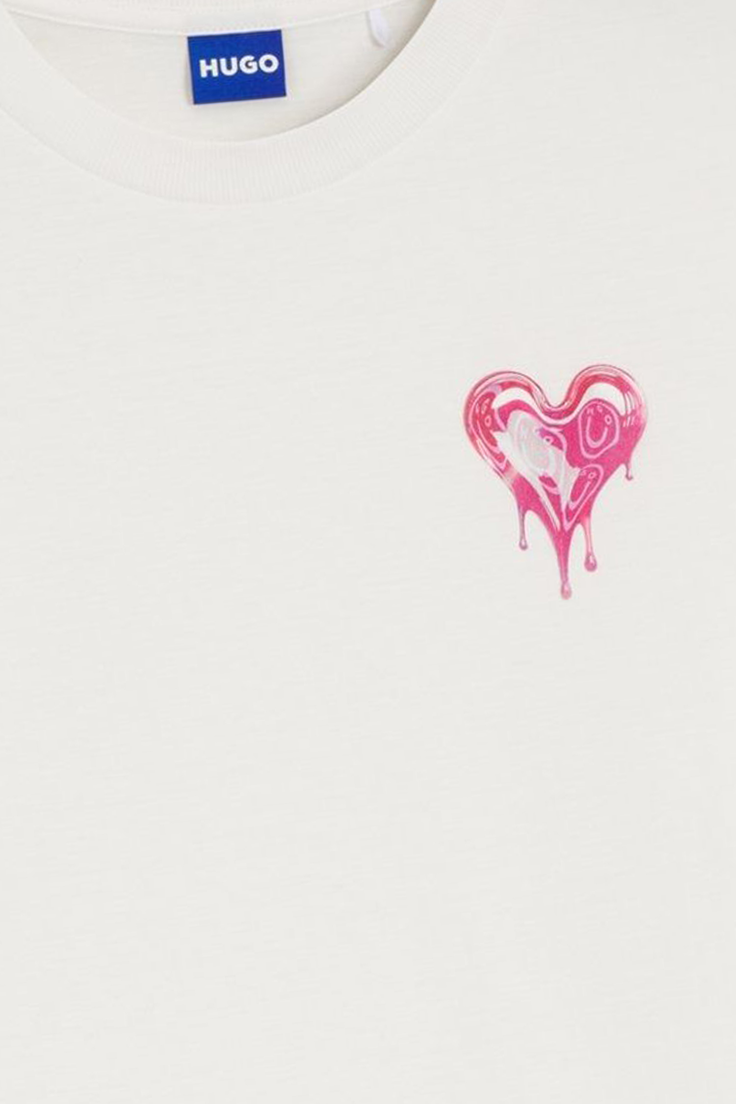 Жіноча біла футболка HUGO BLUE 50562261;102
