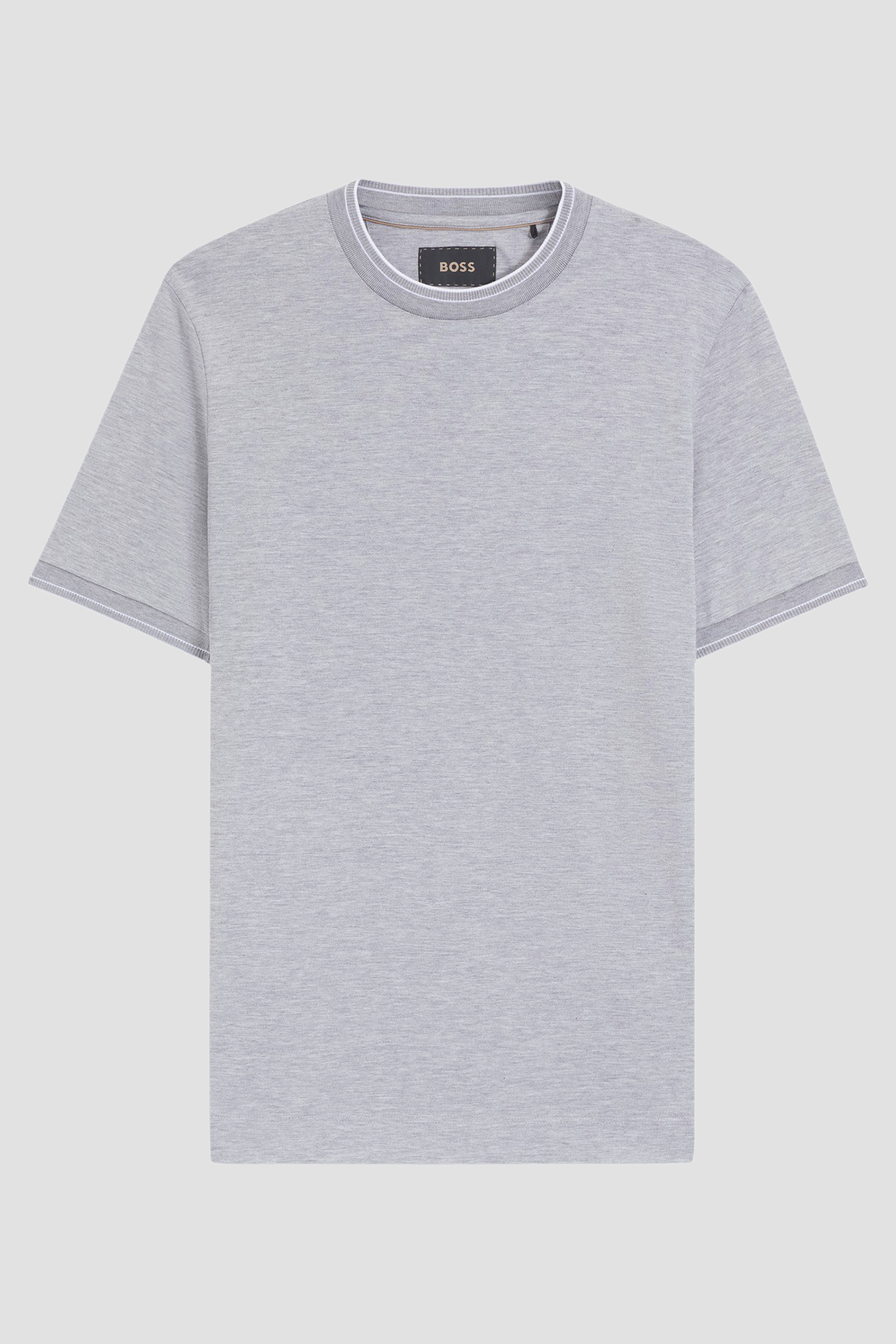 Чоловіча сіра футболка BOSS 50554827;041