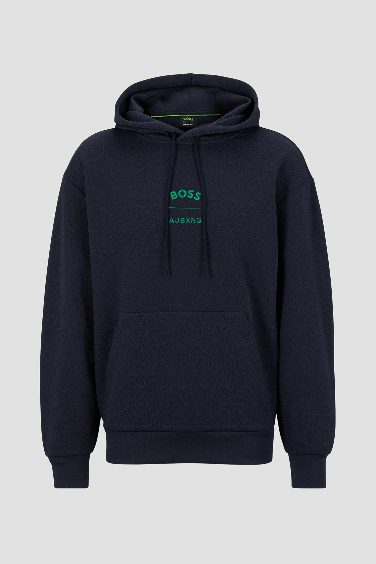 Чоловіче темно-синє худі BOSS X AJBXNG BOSS 50487659;402