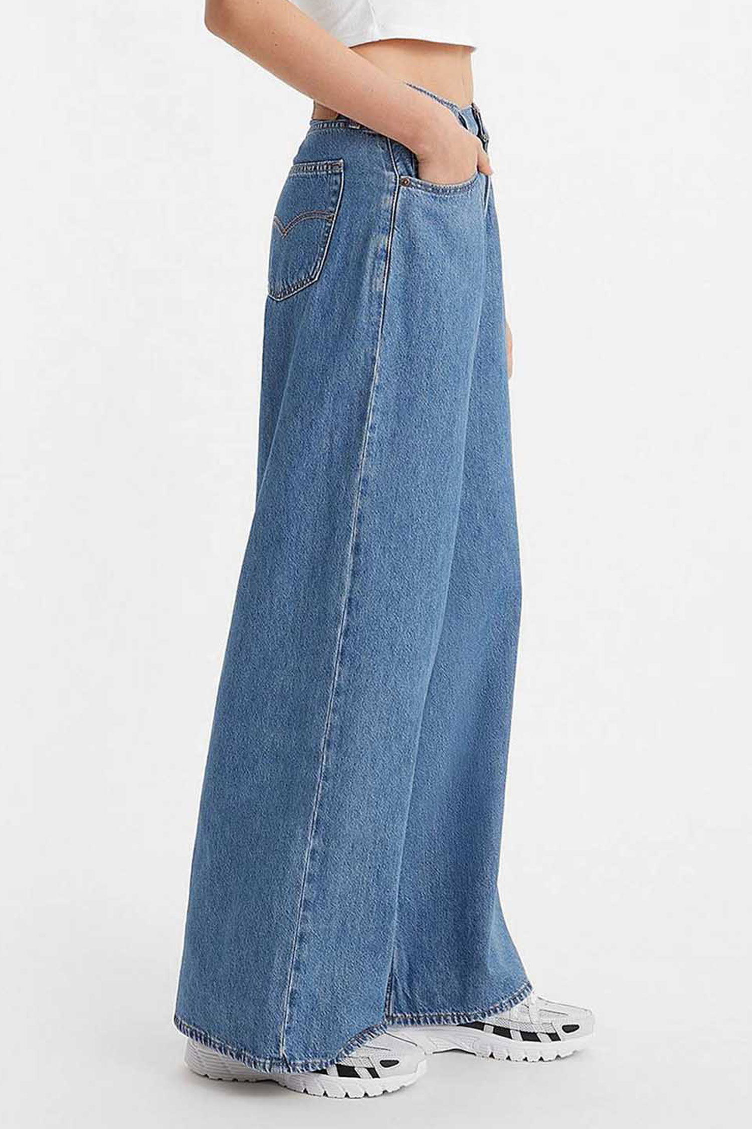 Жіночі сині джинси Baggy Dad Wide Leg Levi’s® A7455;0001