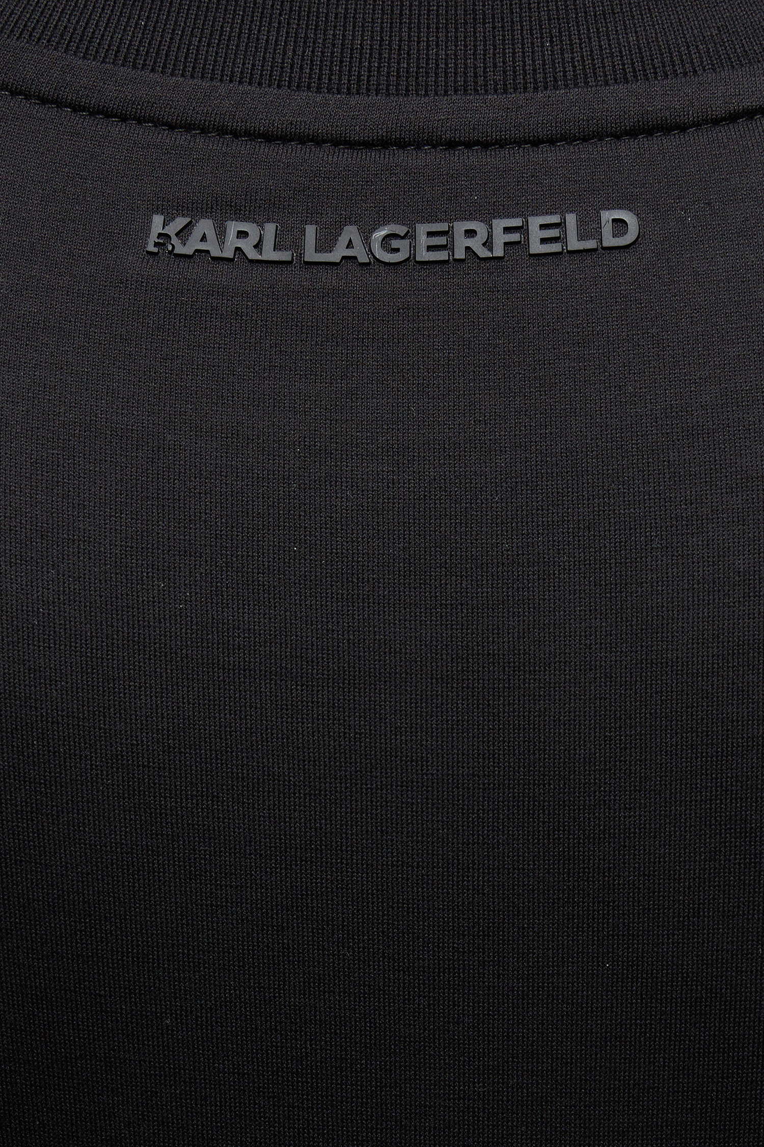 Мужской черный лонгслив Karl Lagerfeld 564200.755002;990