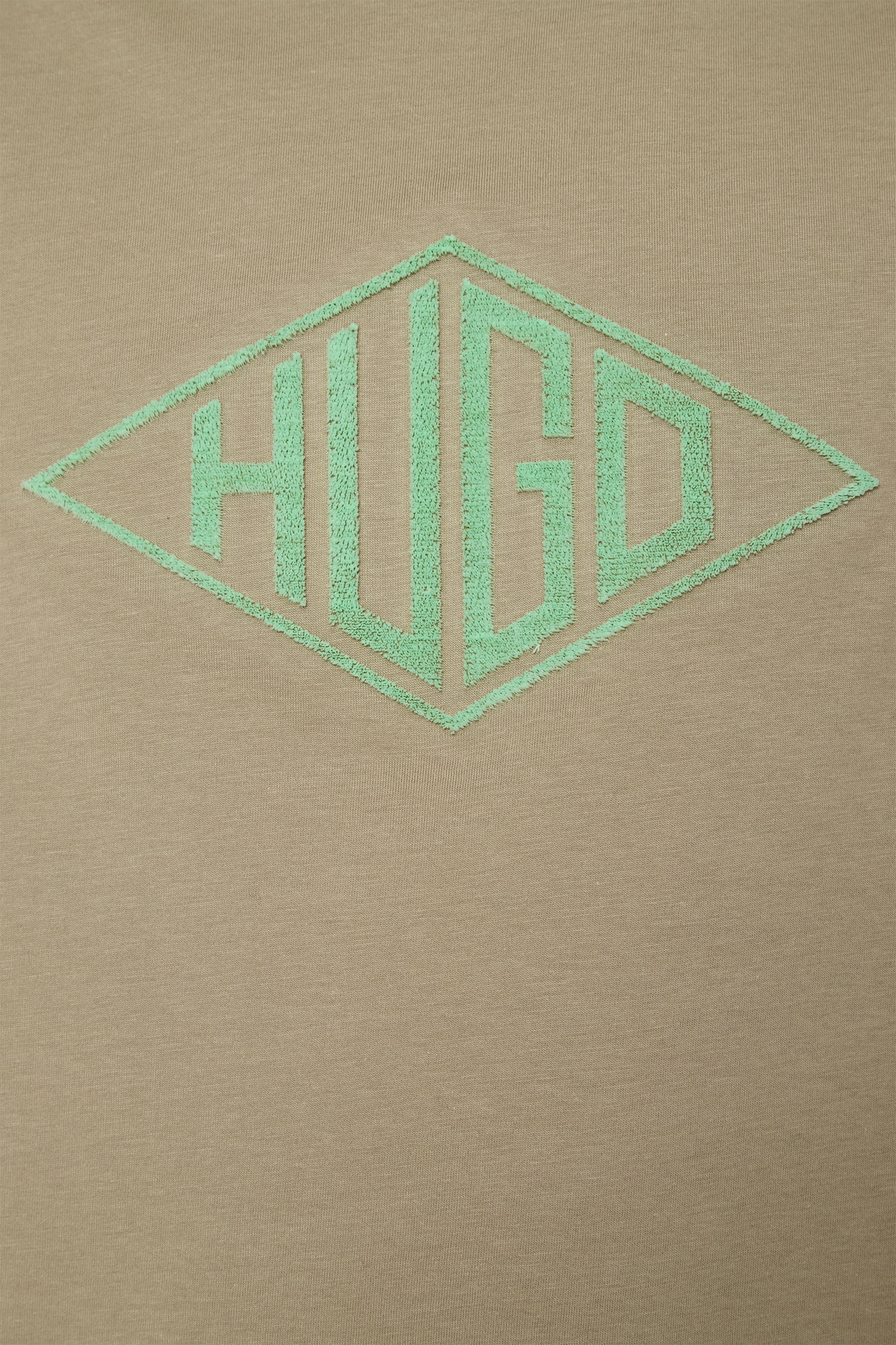 Мужская бежевая футболка HUGO 50534934;219