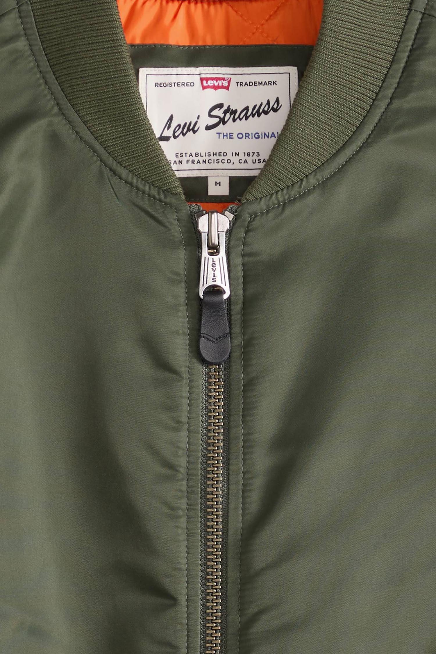 Чоловічий оливковий бомбер Levi’s® 005AL;0001