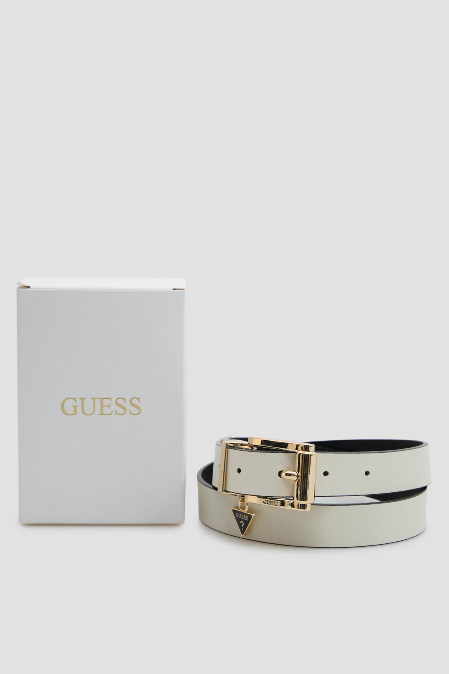 Женский двусторонний ремень Guess BW9355.P6225;BLA