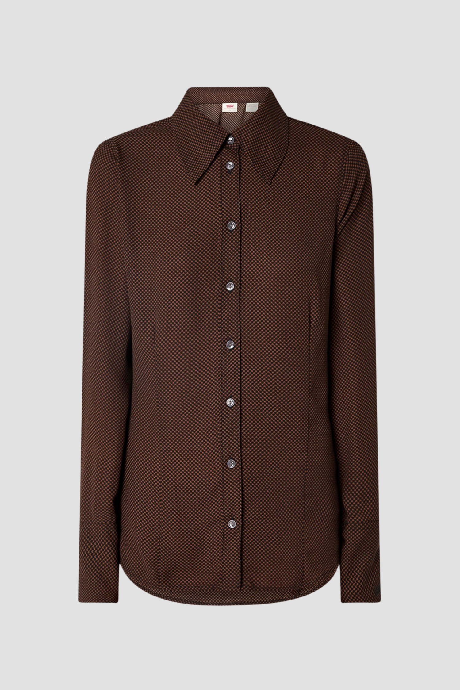 Жіноча коричнева блуза з візерунком Levi’s® A4571;0001