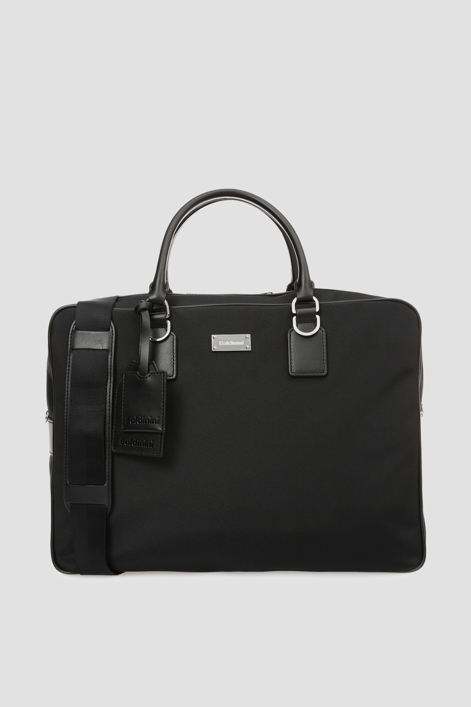 Мужская черная сумка для ноутбука Baldinini G440032;999