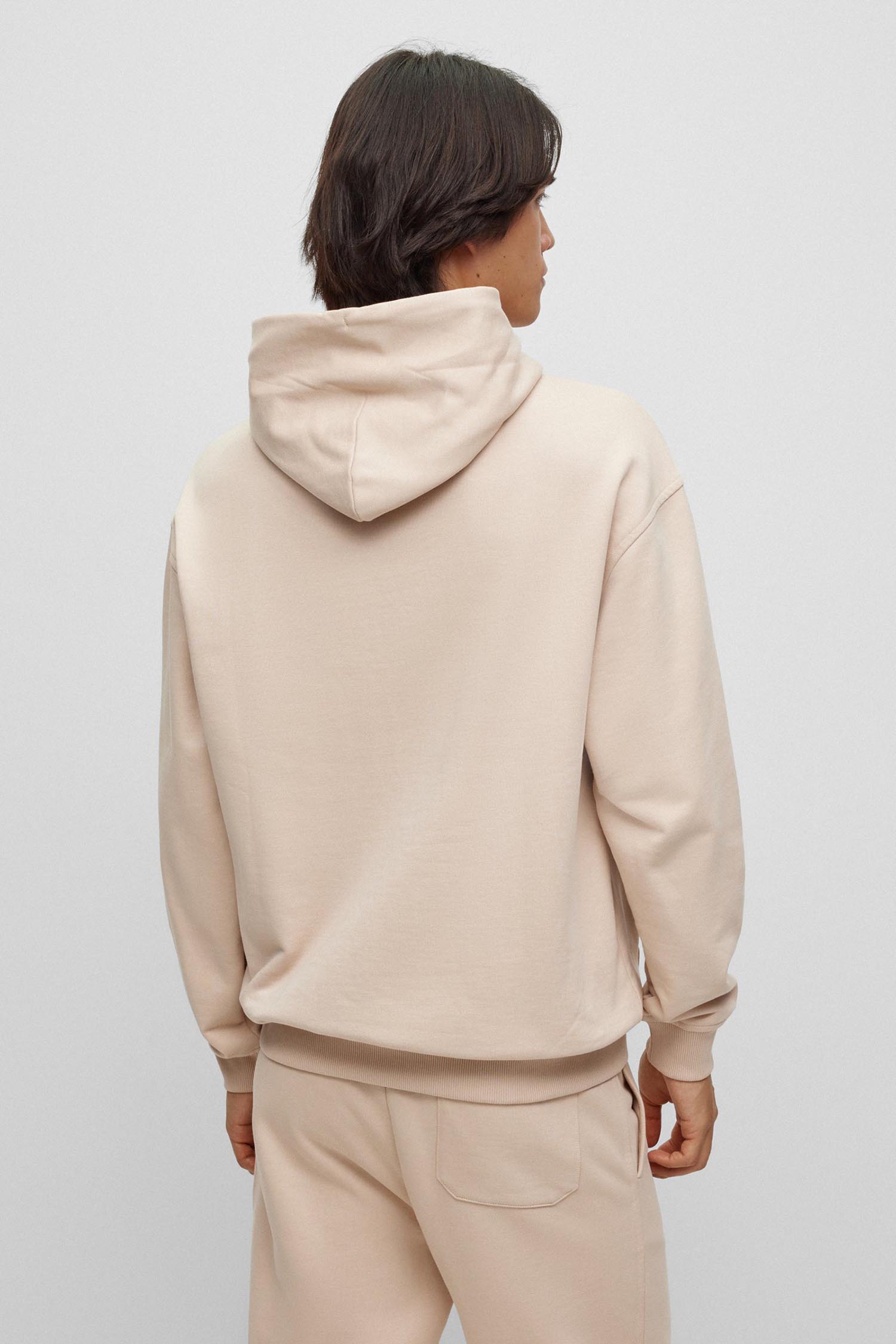 Мужское бежевое худи HUGO 50496651;275