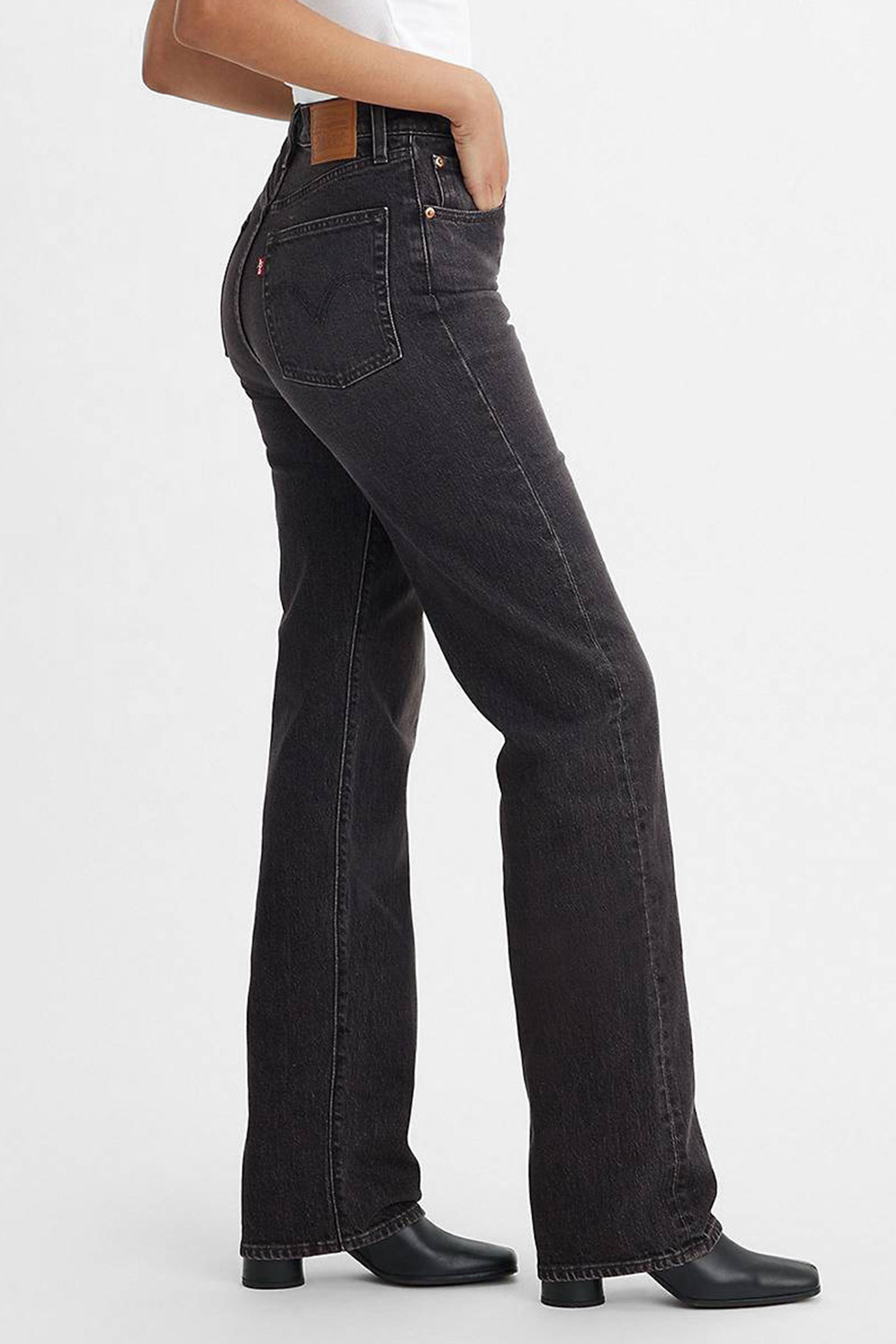 Женские черные джинсы Ribcage Full Length Levi’s® 79078;0011