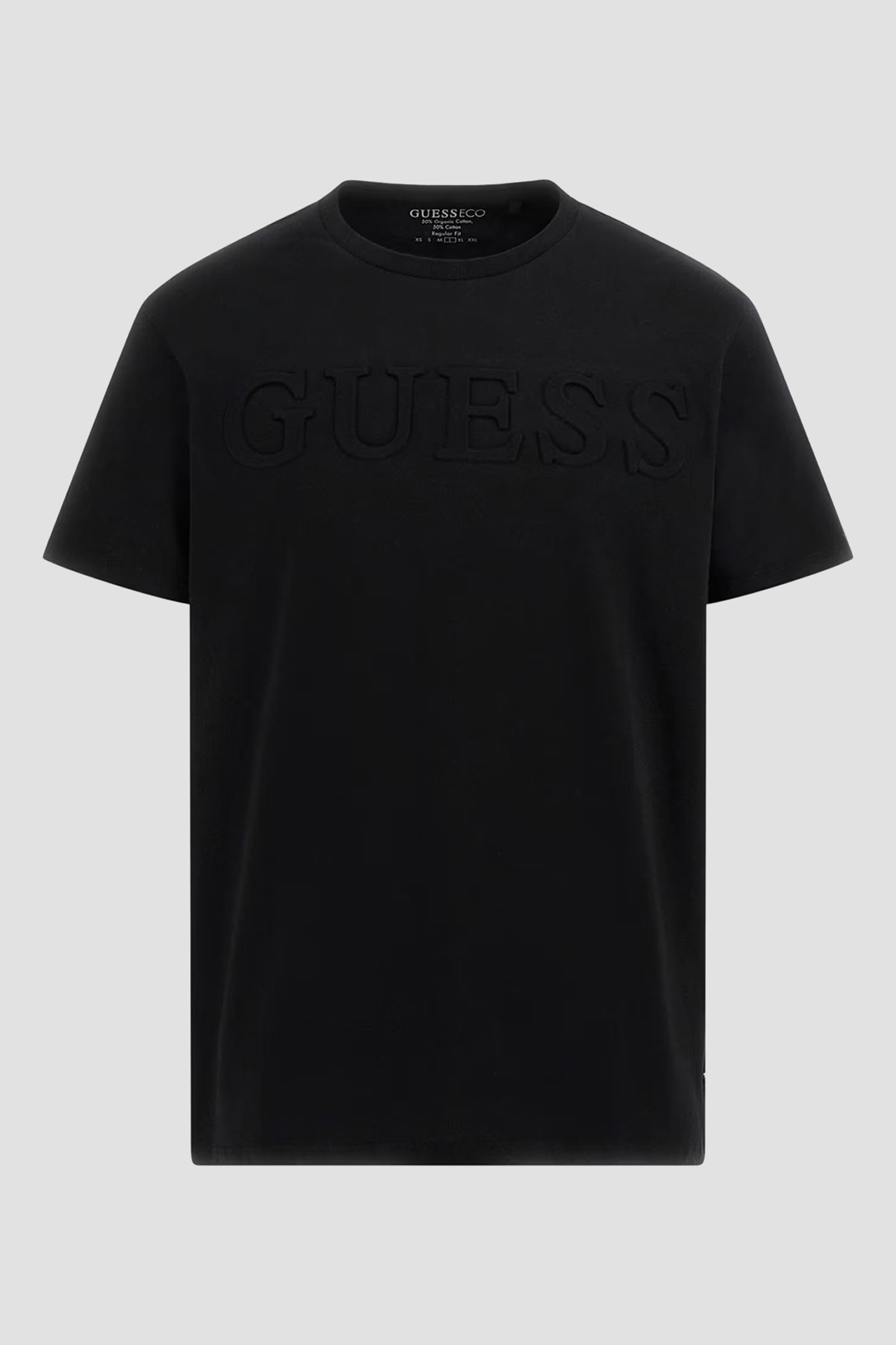 Мужская черная футболка Guess M4PI0E.K8HM4;JBLK