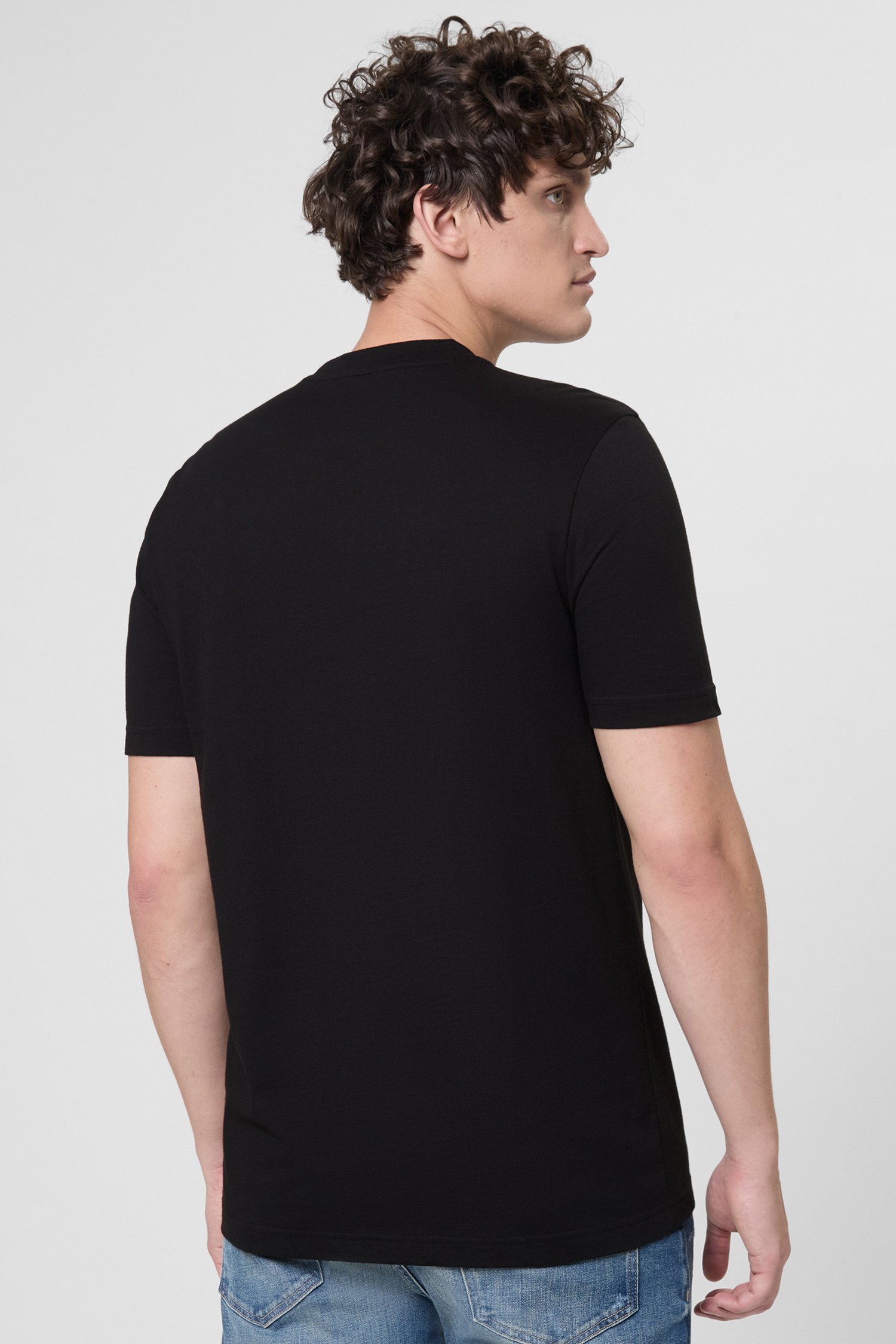 Мужская черная футболка BOSS 50546362;001