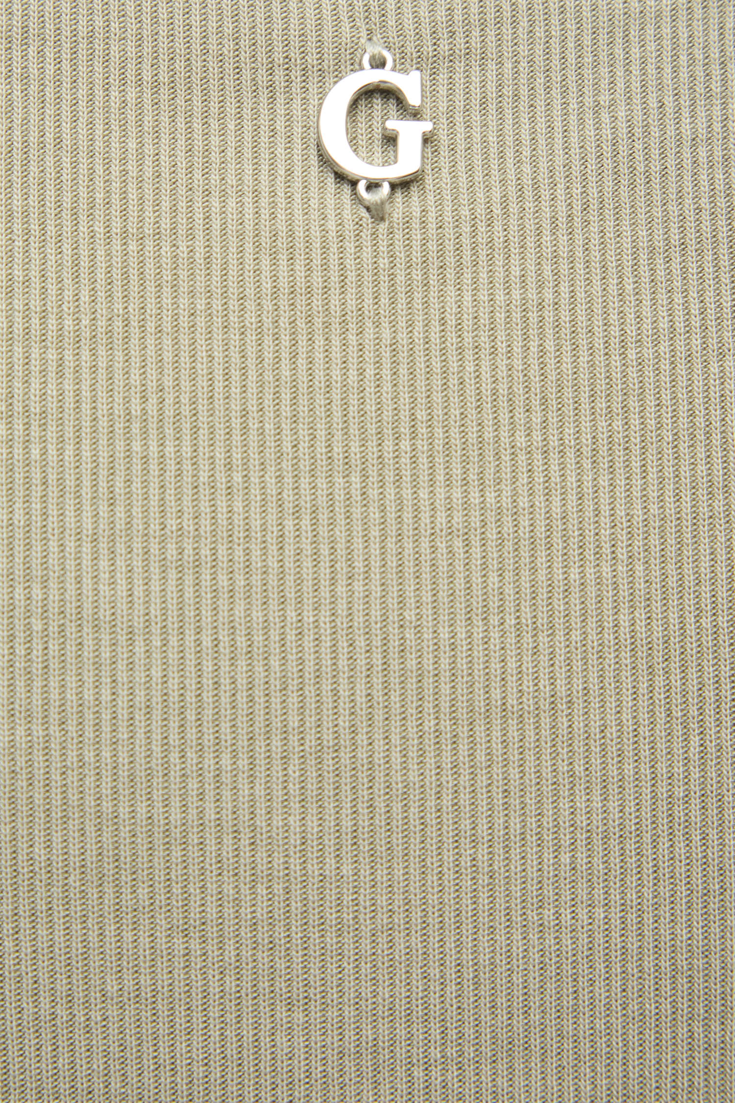 Женский оливковый топ Guess W5GP22.KAQL2;G9D5