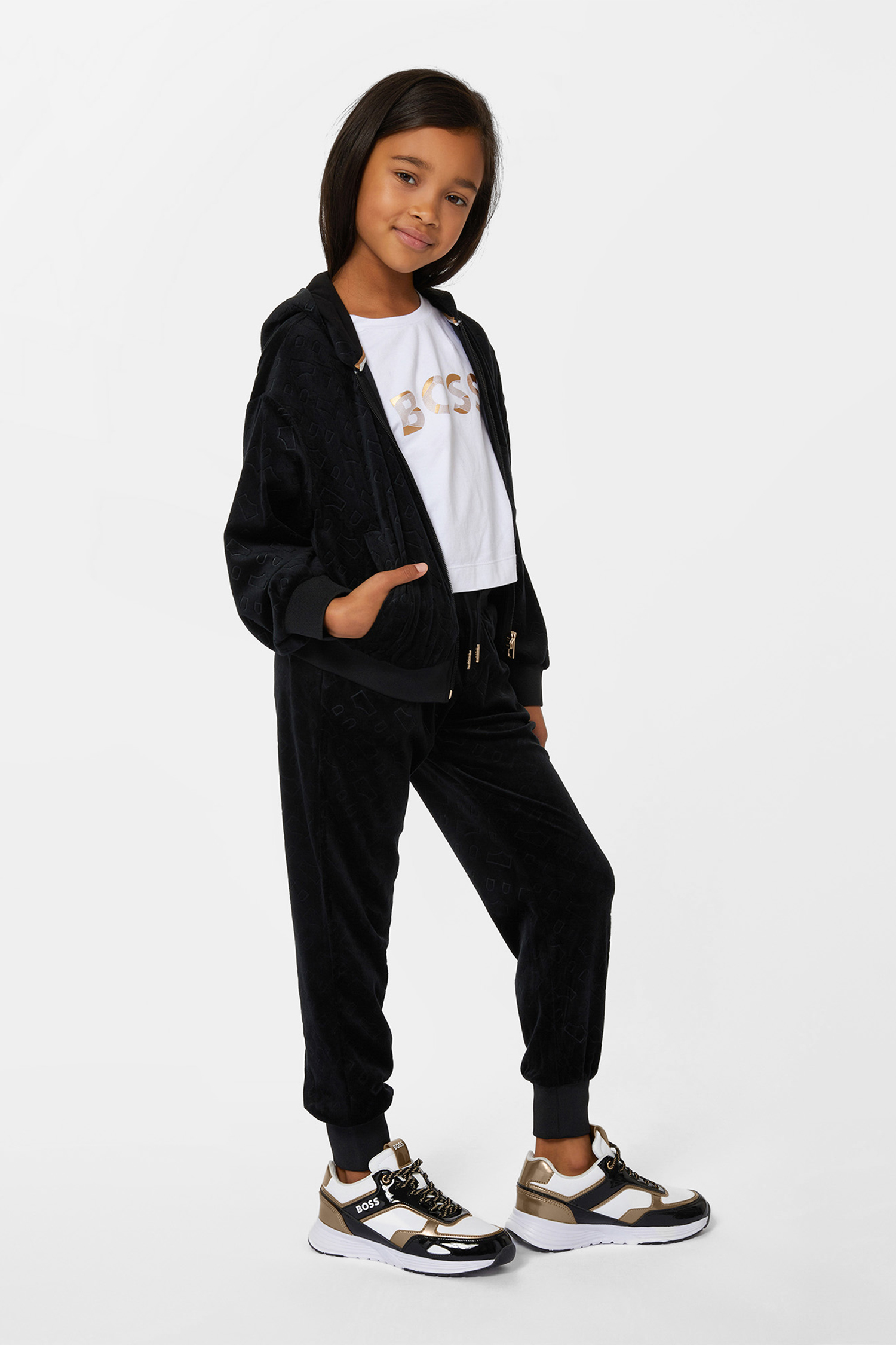 Дитячі кросівки BOSS kids J19089;10P