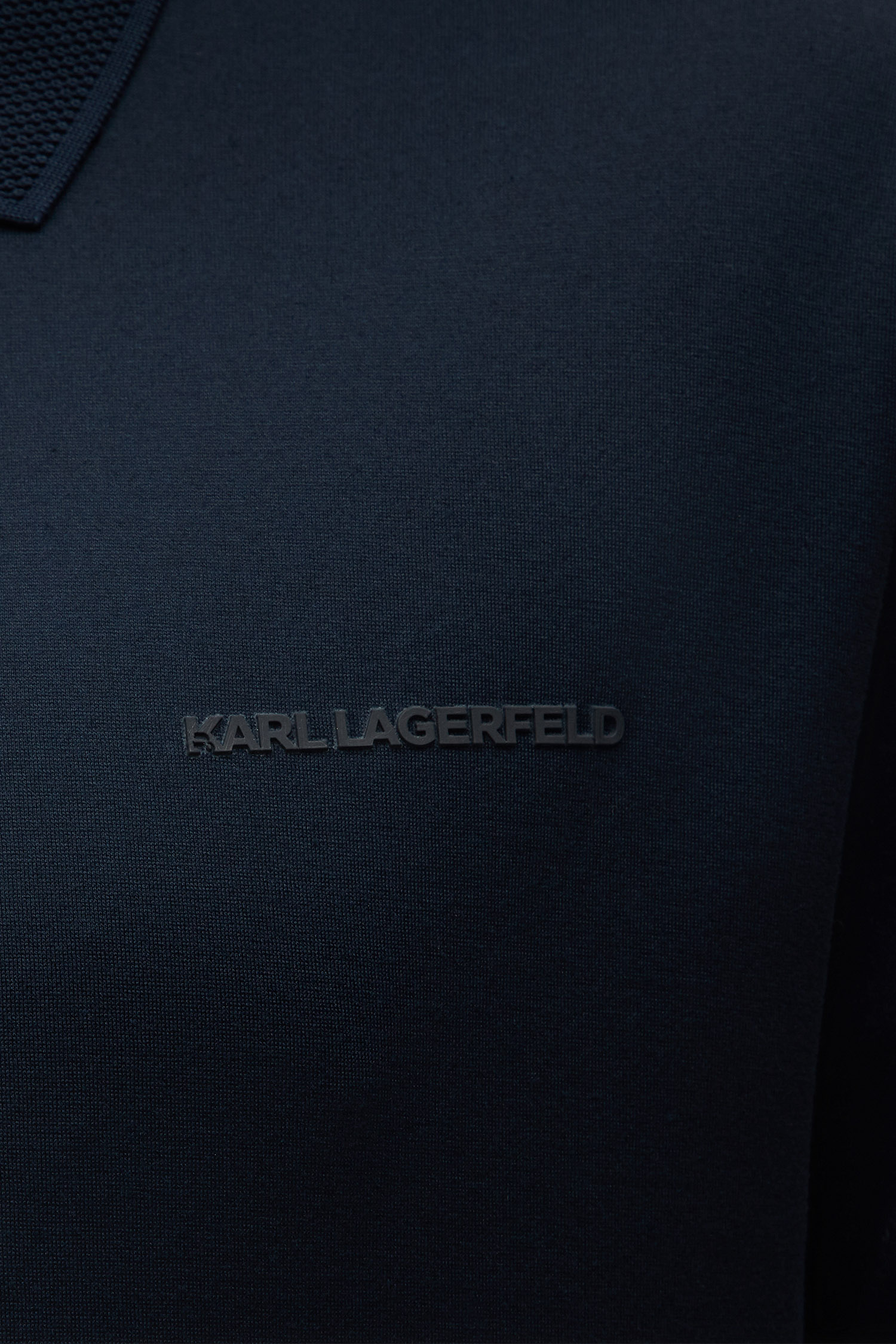 Мужское темно-синее поло Karl Lagerfeld 544200.745000;690