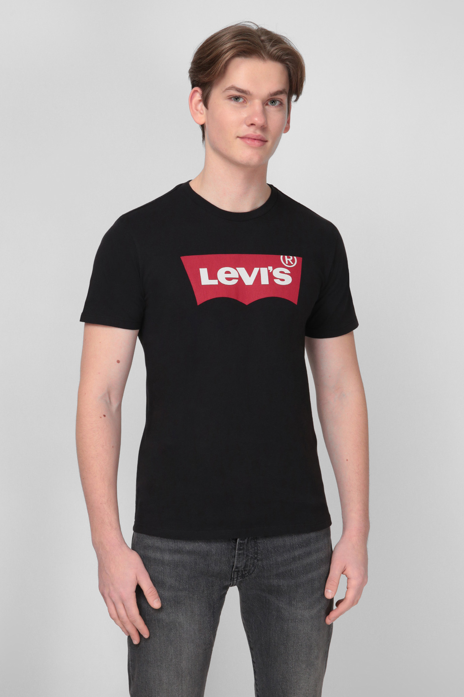 Чорна футболка для хлопців Levi’s® 17783;0137