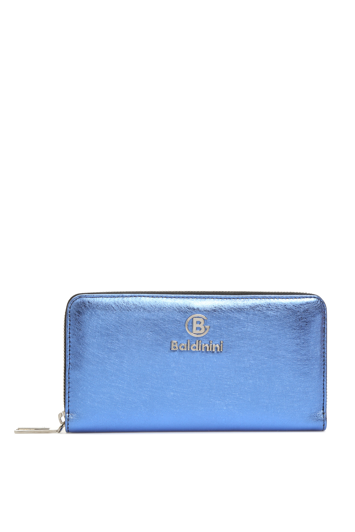 Женский синий кожаный кошелек Baldinini 870364;1510
