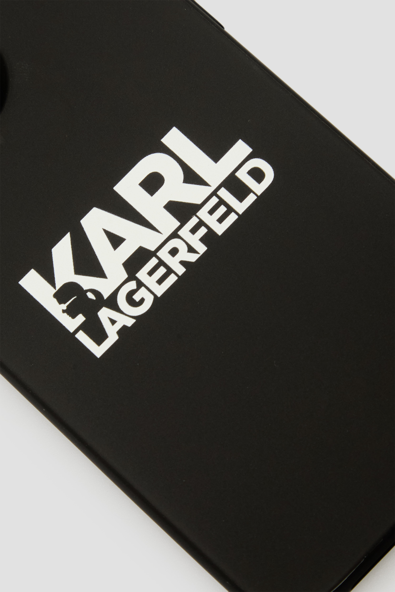 Черный чехол для телефона iPhone 14 Karl Lagerfeld Чохол KL Logo iPhone14;BLACK