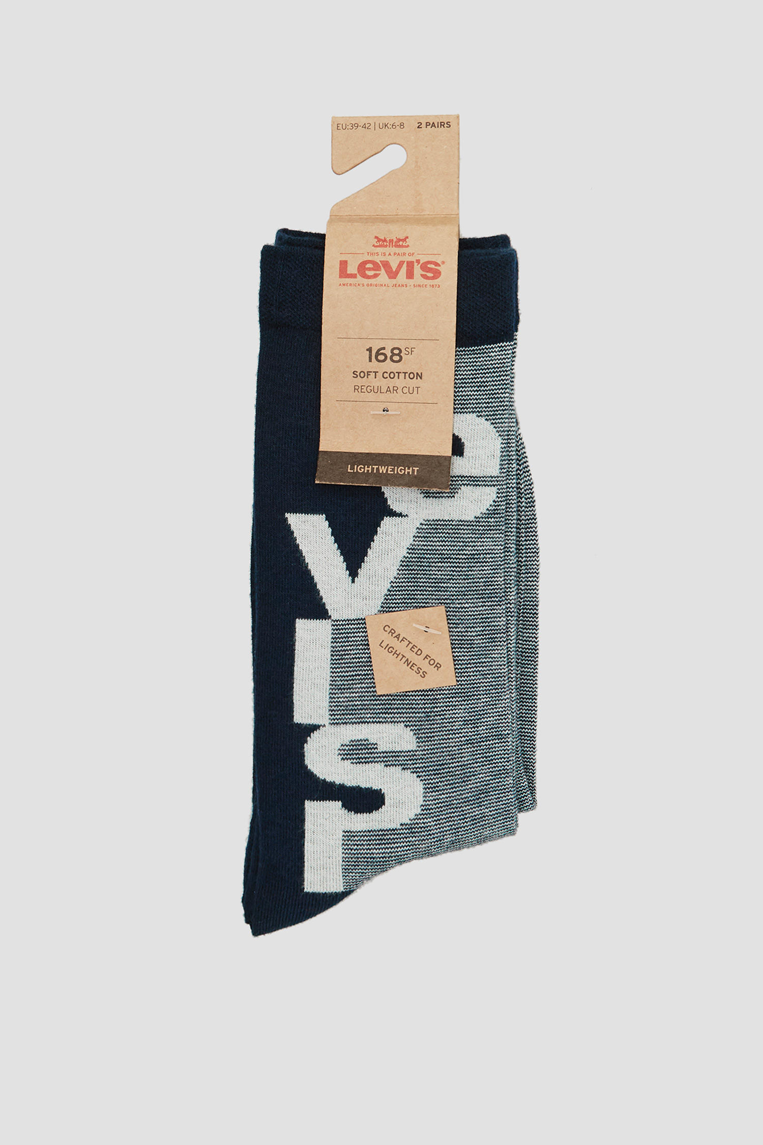 Бавовняні шкарпетки для хлопців (2 пари) Levi’s® 93039001;056