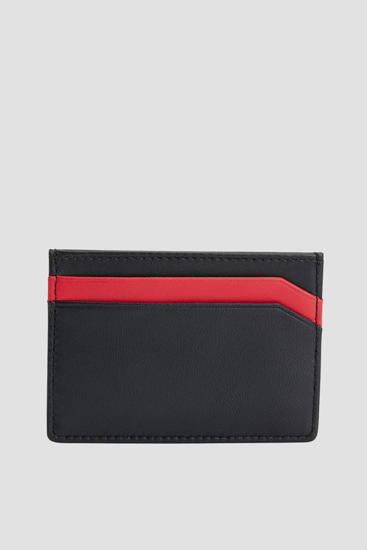 Мужской черный кожаный кардхолдер HUGO 50470746;002