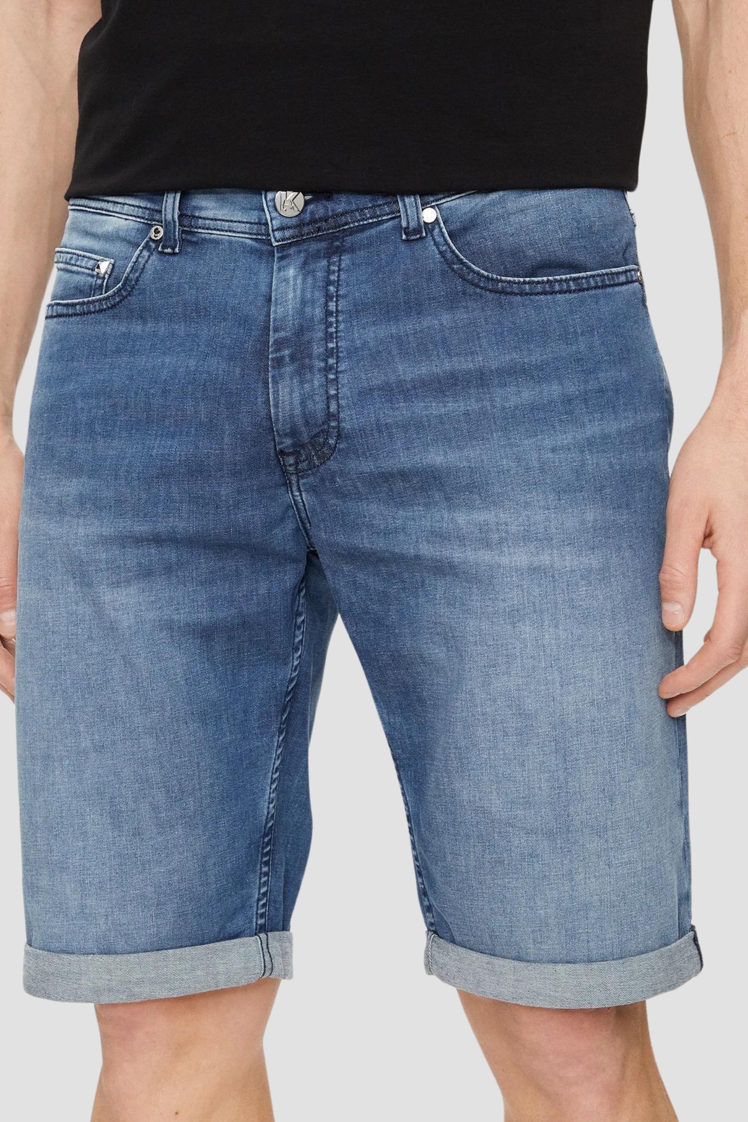 Чоловічі сині джинсові шорти Karl Lagerfeld 542833.265820;620