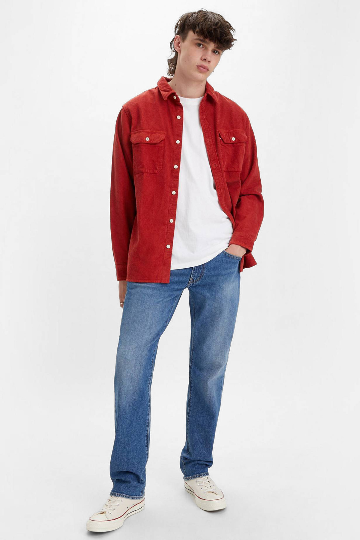 Мужские синие джинсы 514™ Straight Levi’s® 00514;1684