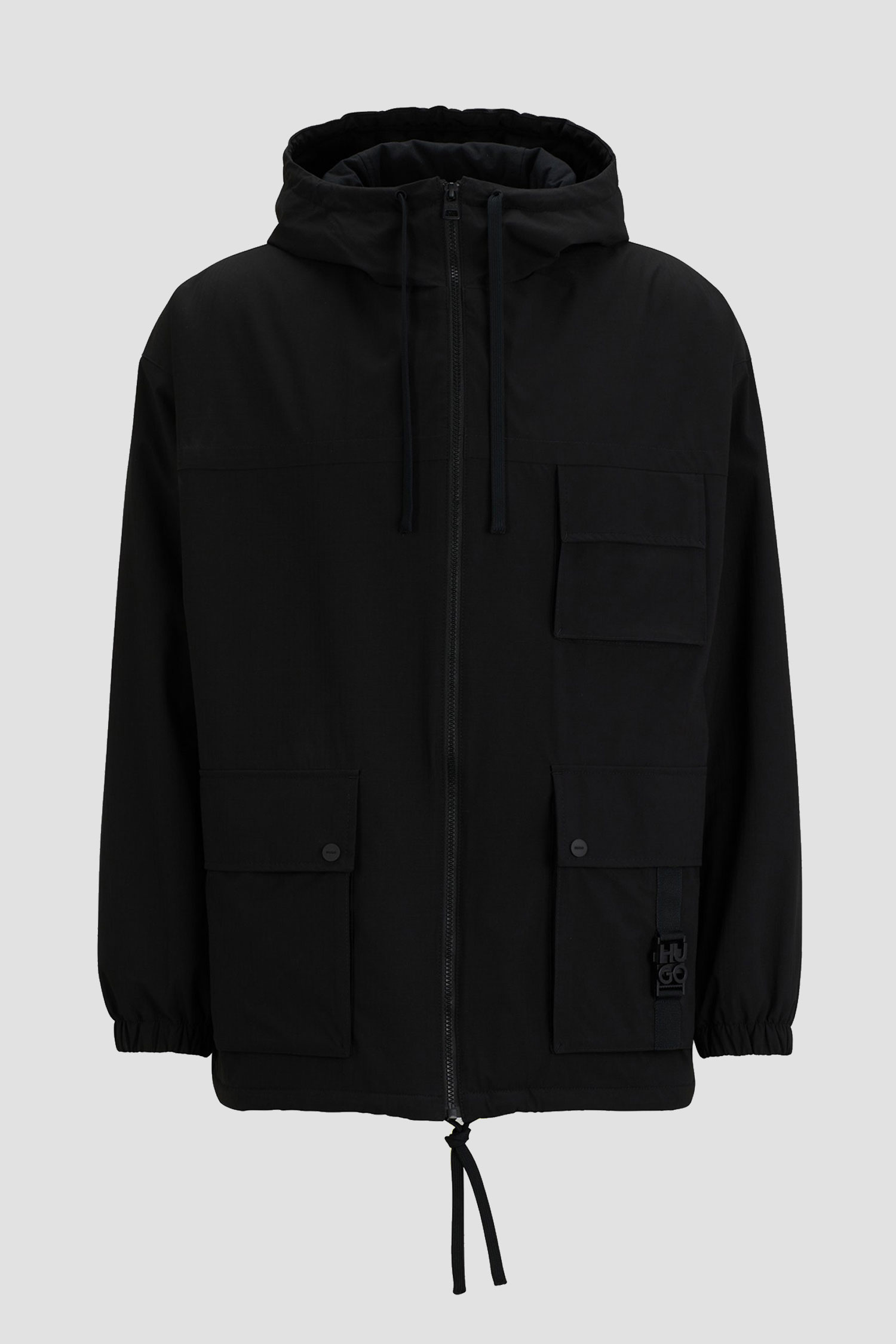 Мужская черная парка HUGO 50505355;001