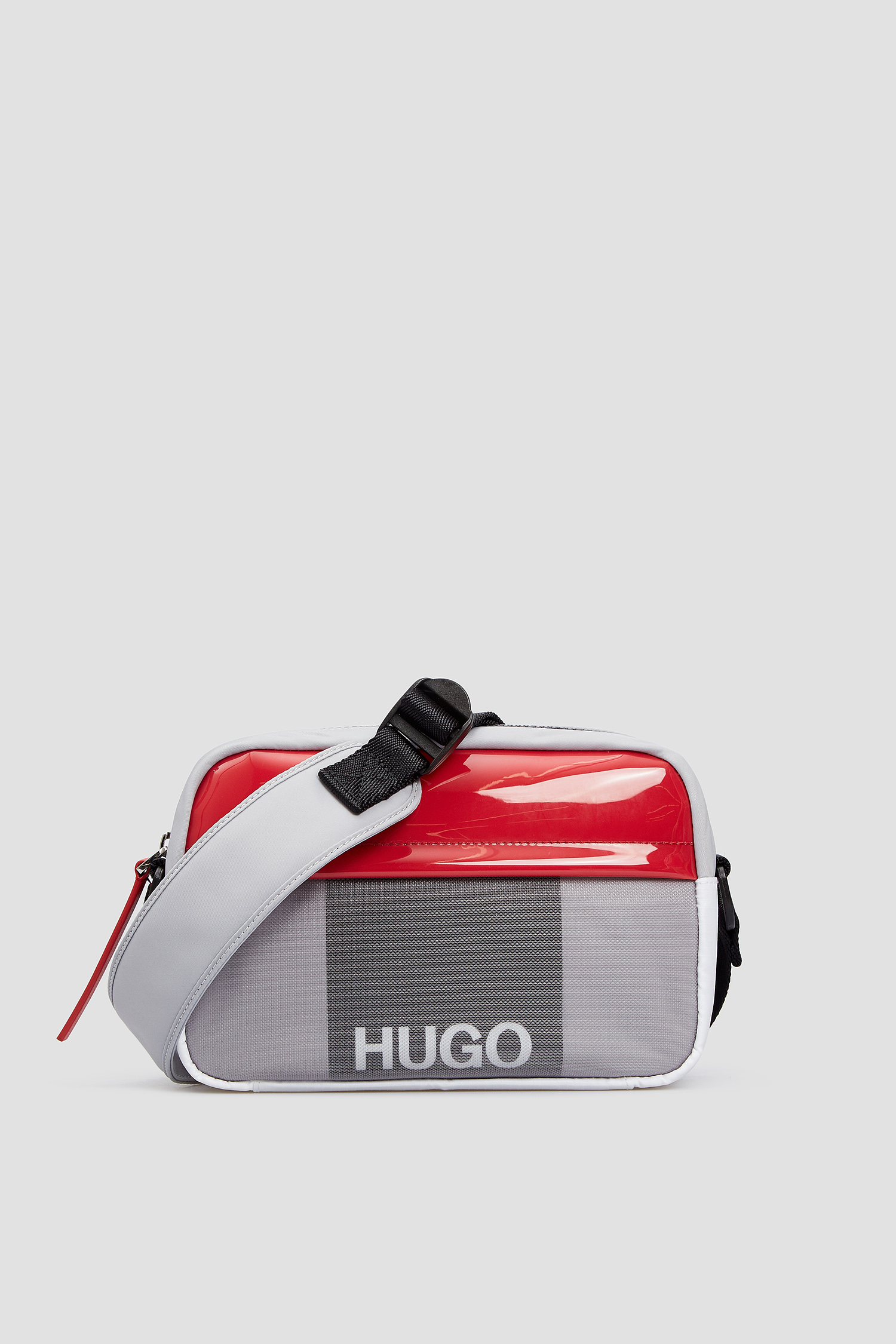 Женская серая сумка через плечо HUGO 50435097;055