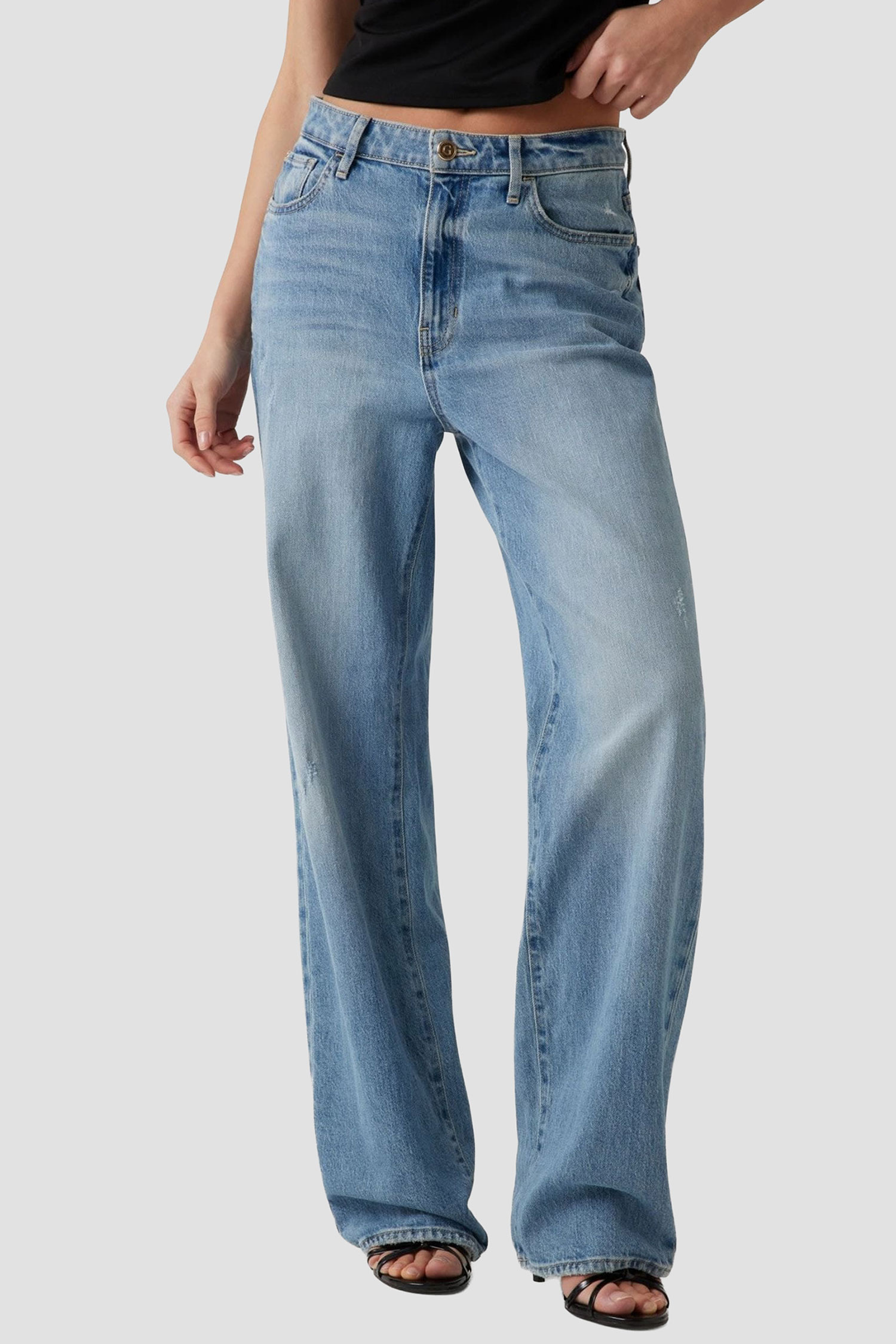Жіночі блакитні джинси Guess W5GA1G.D4K30;CLEN