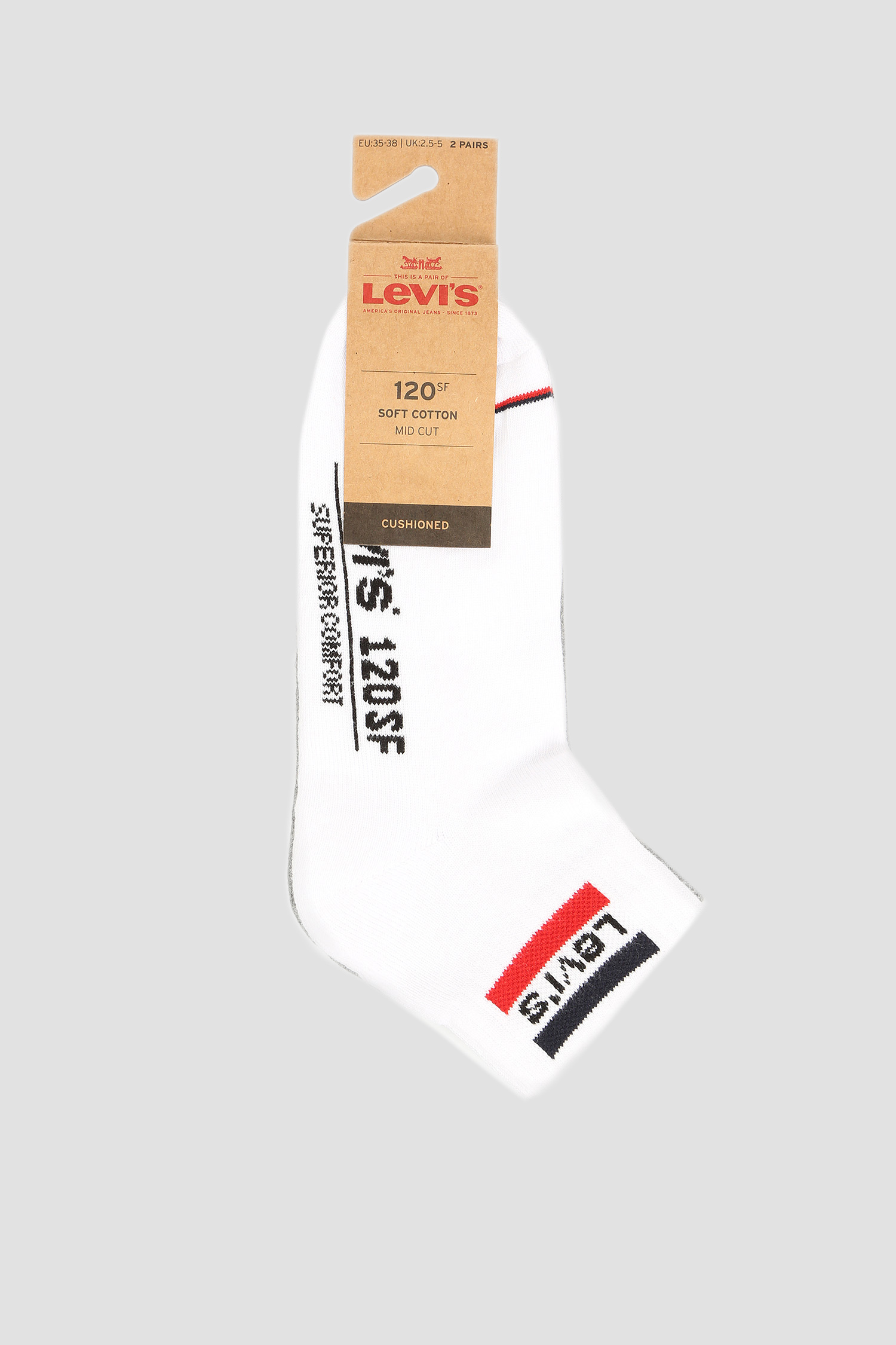 Хлопковые носки (2 пары) Levi’s® 82006001;062