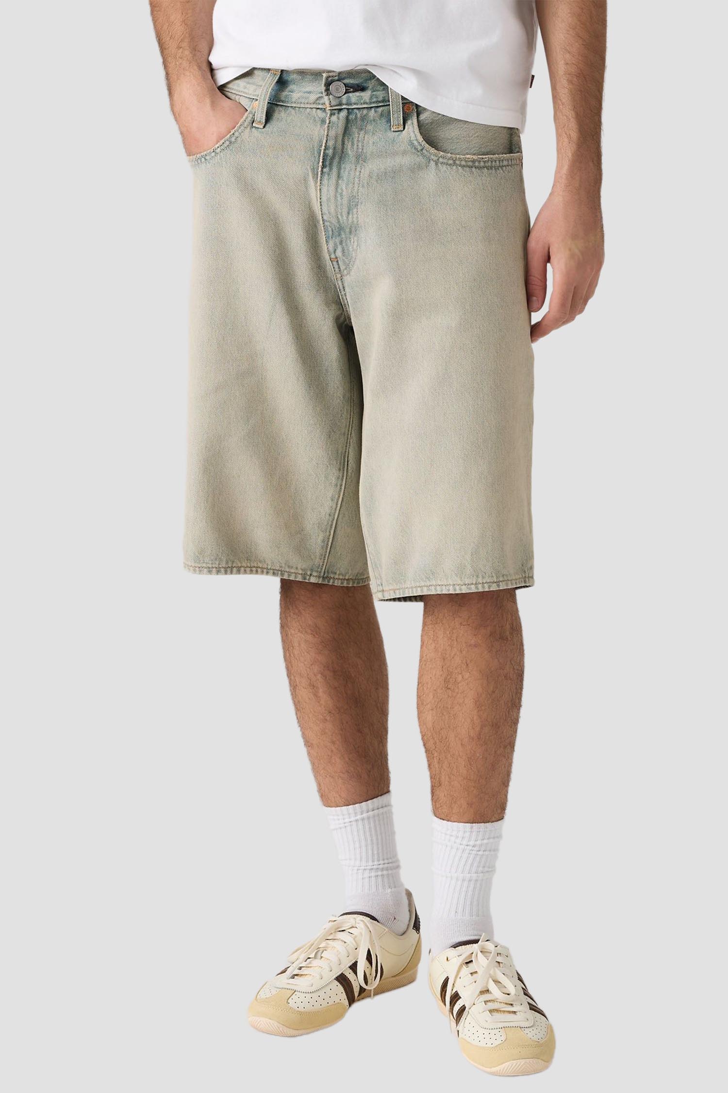 Чоловічі бежеві джинсові шорти 478 Baggy Levi’s® 001JM;0013