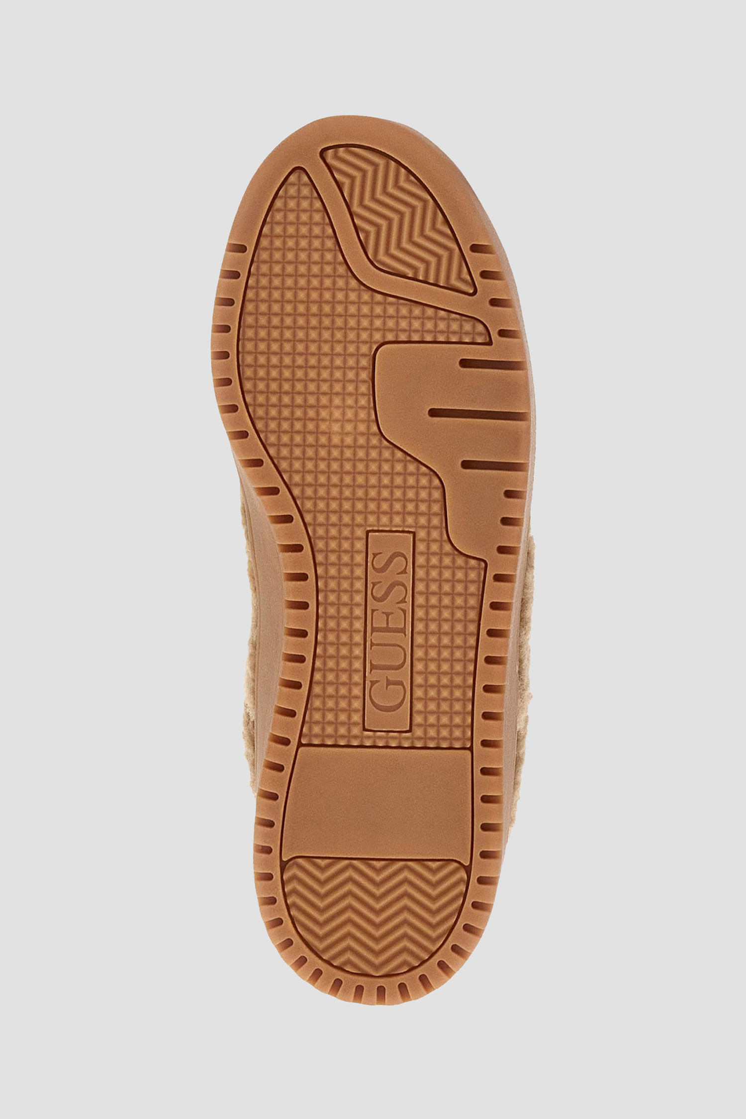 Женские коричневые сникерсы Guess FLFM10.FAB12;NATU