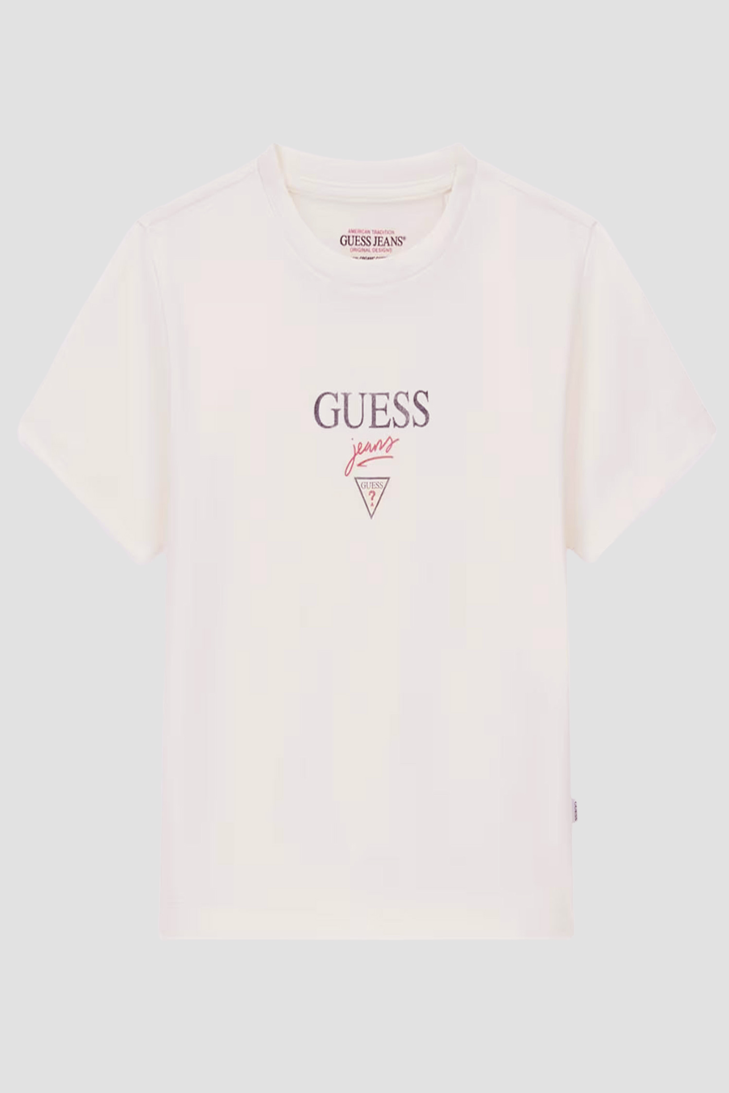 Жіноча біла футболка Guess Jeans W6RI15.J1314;G053