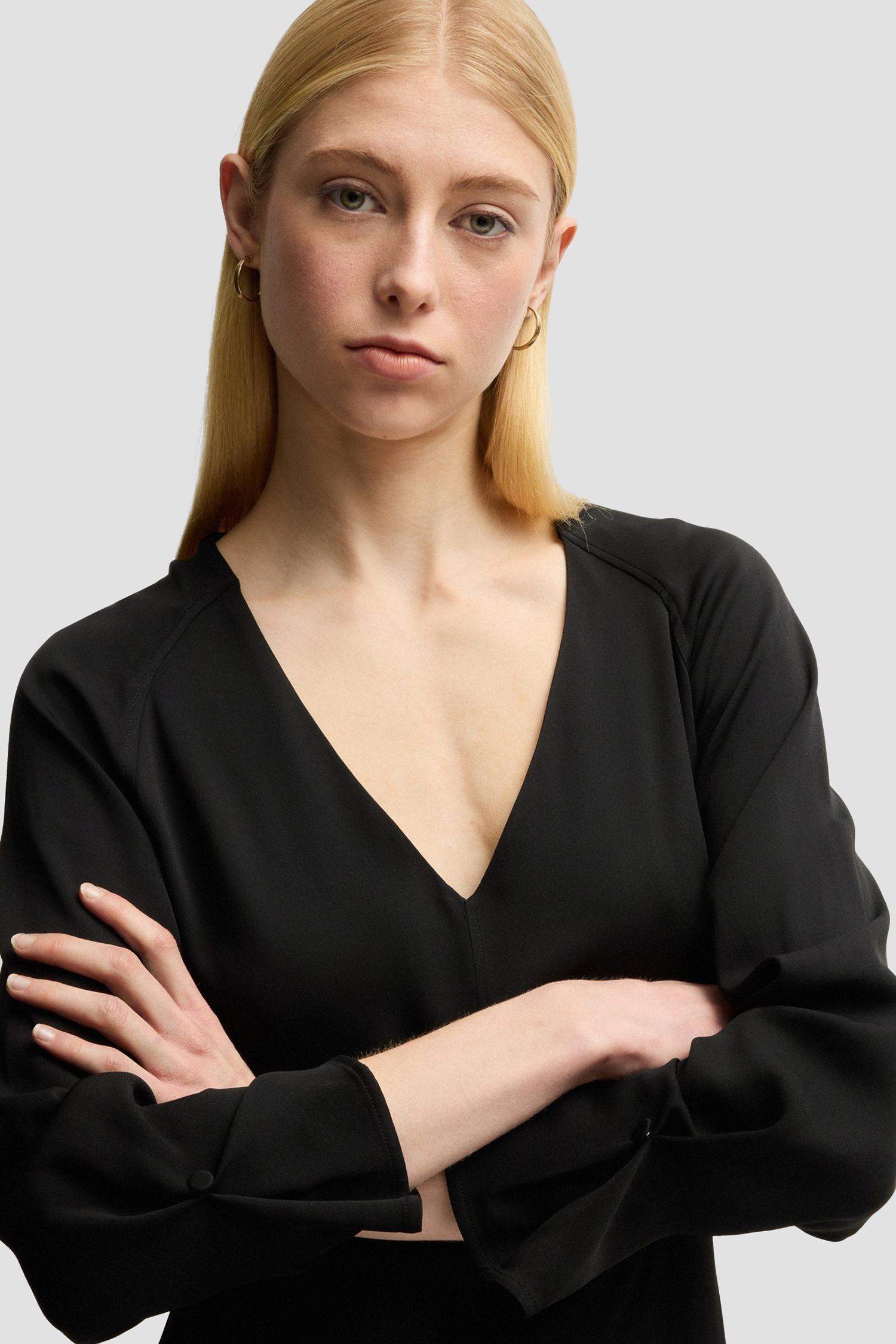 Женское черное платье BOSS 50533966;001