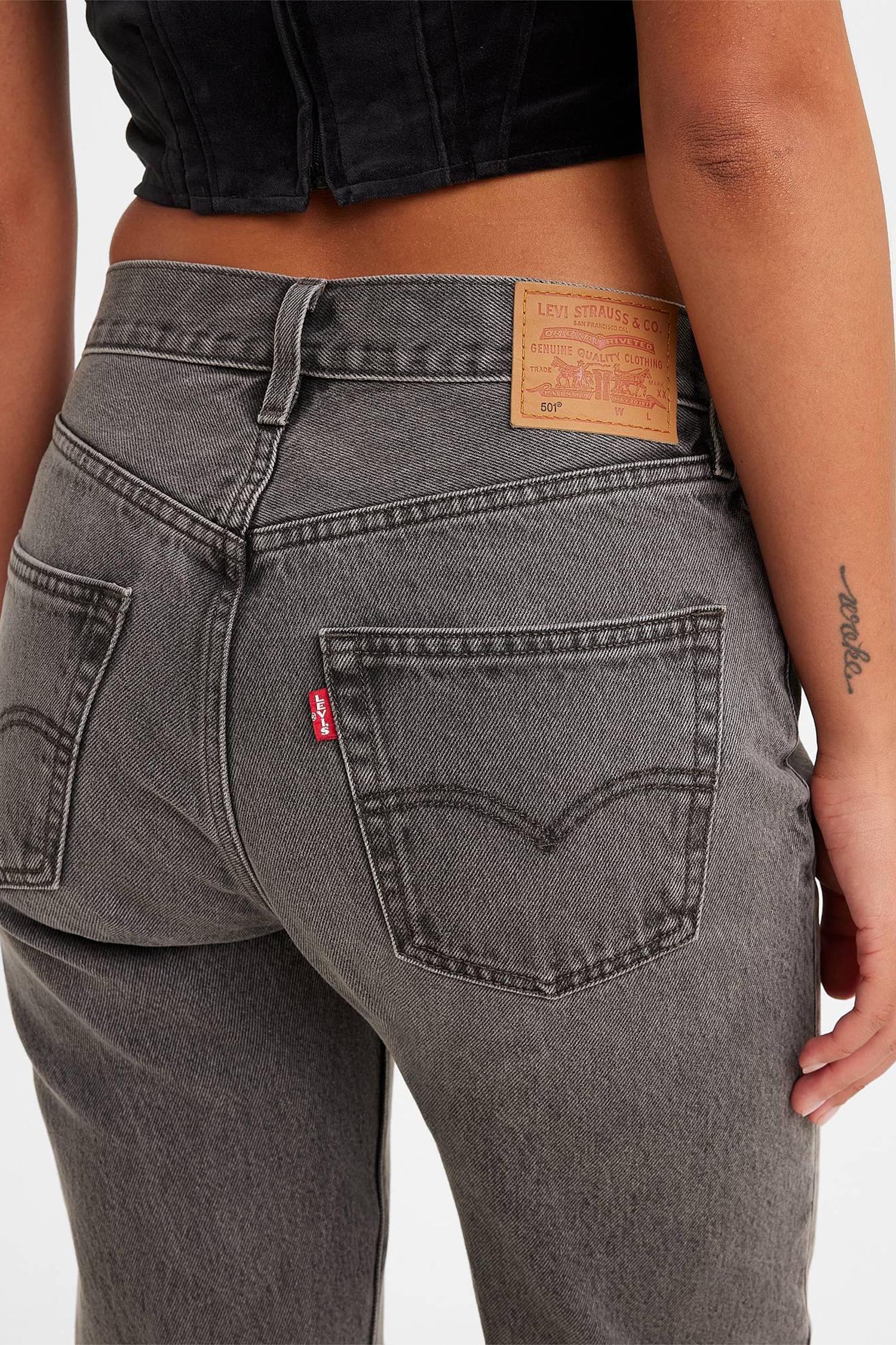 Жіночі сірі джинси 501® '90s Straight Levi’s® A1959;0015