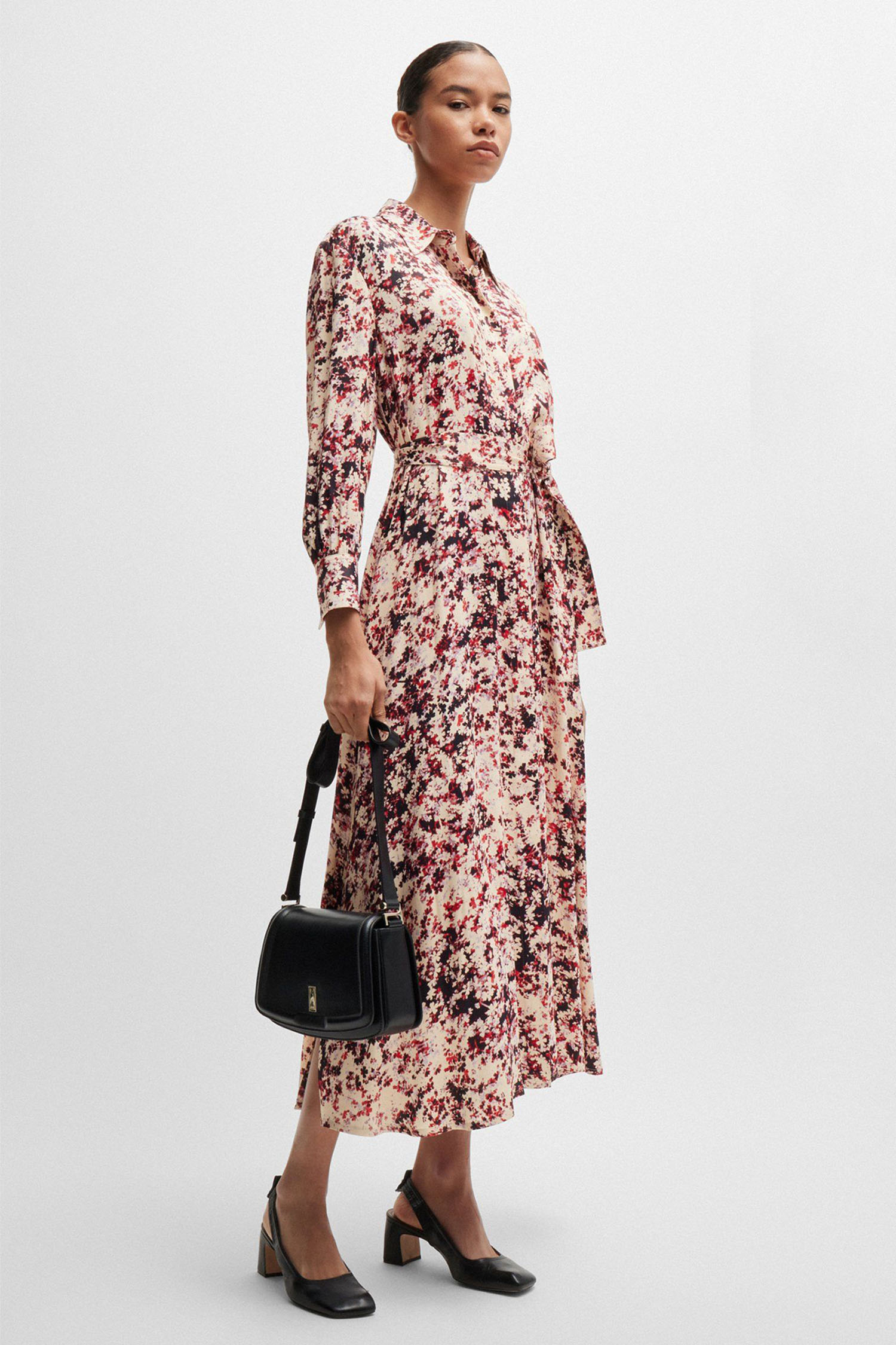 Женское платье с узором BOSS 50522421;979