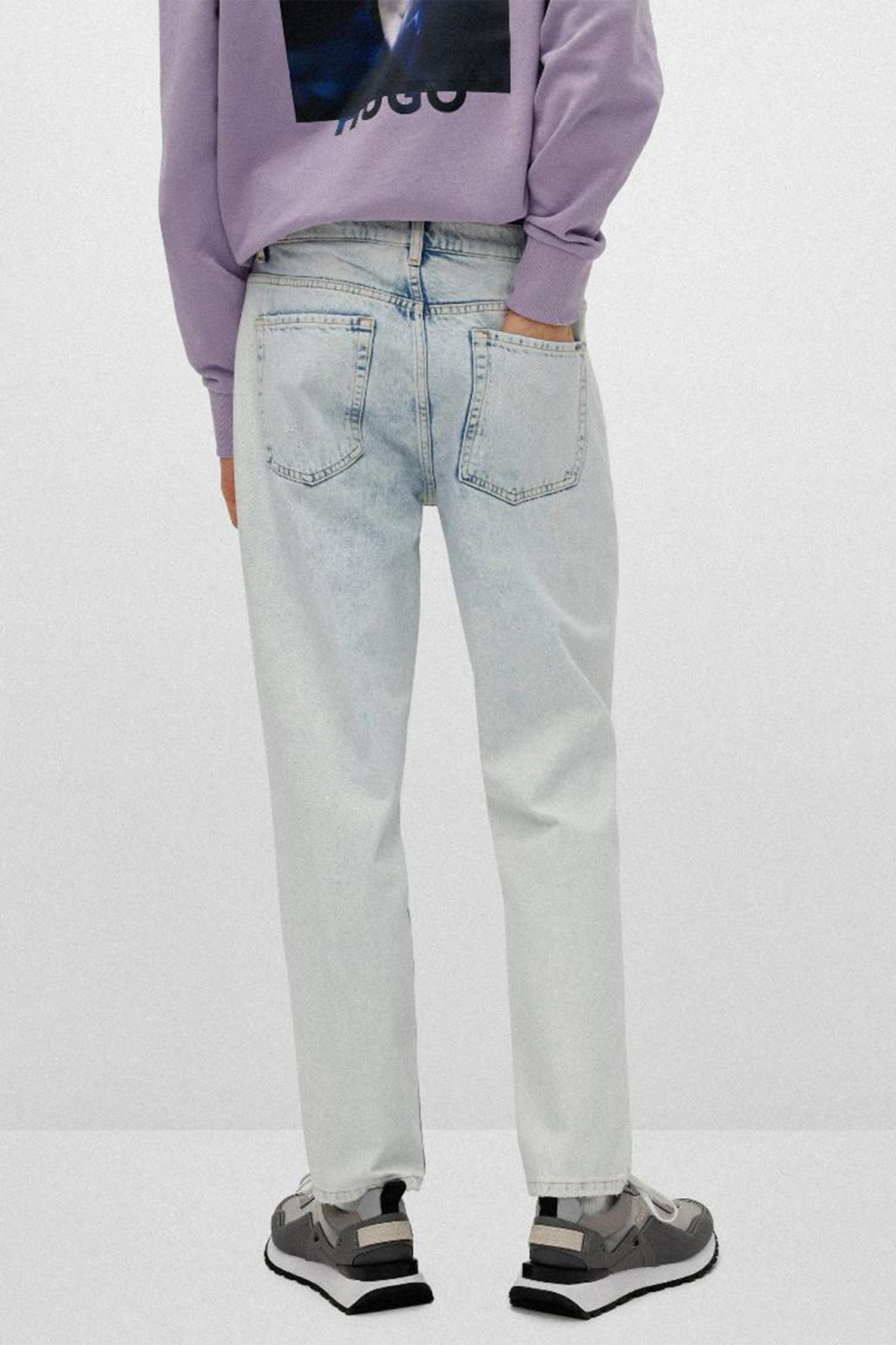 Мужские голубые джинсы HUGO 50466698;450