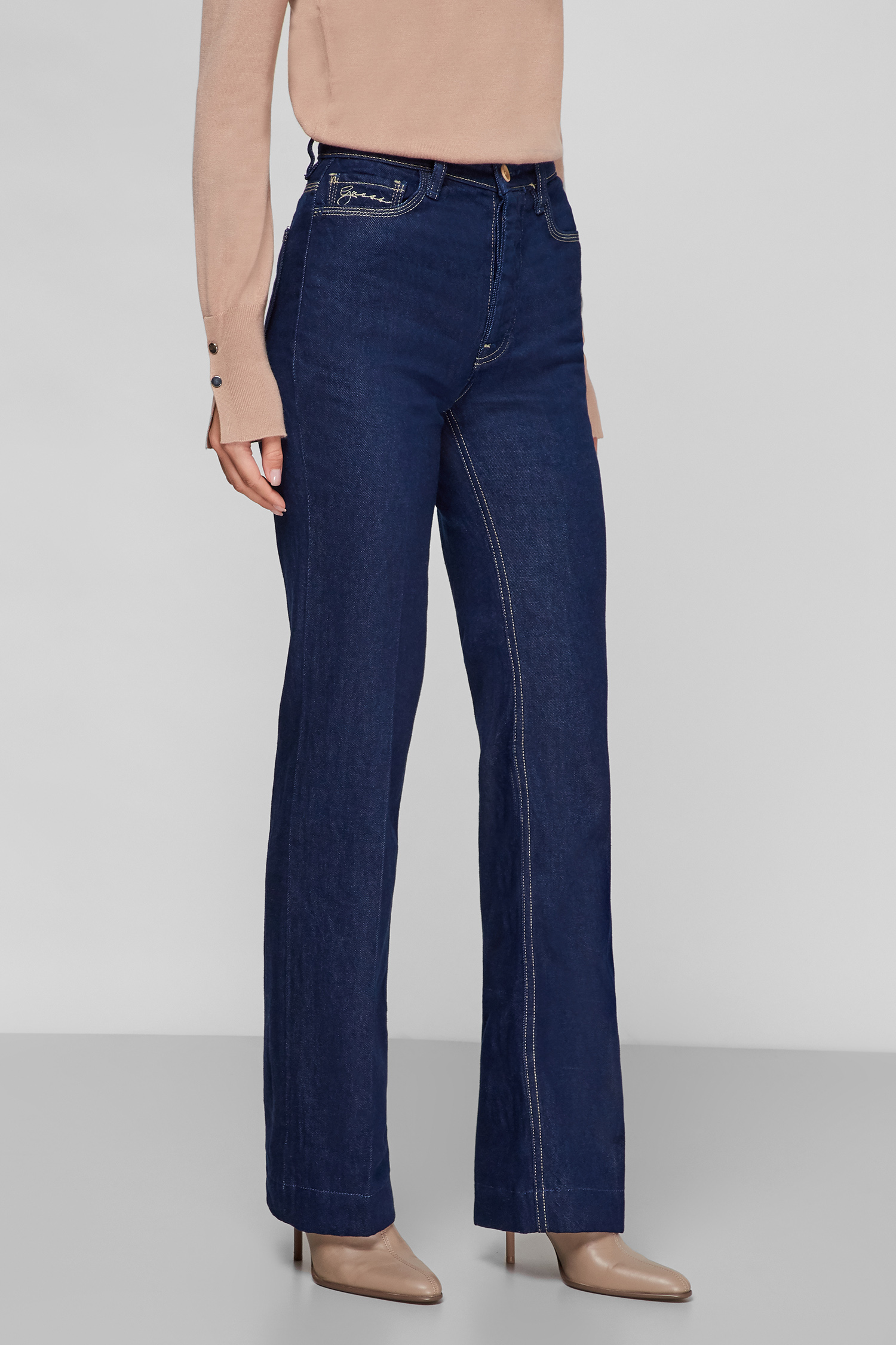 Женские синие джинсы Guess W1BA33.D4HI1;RRIN