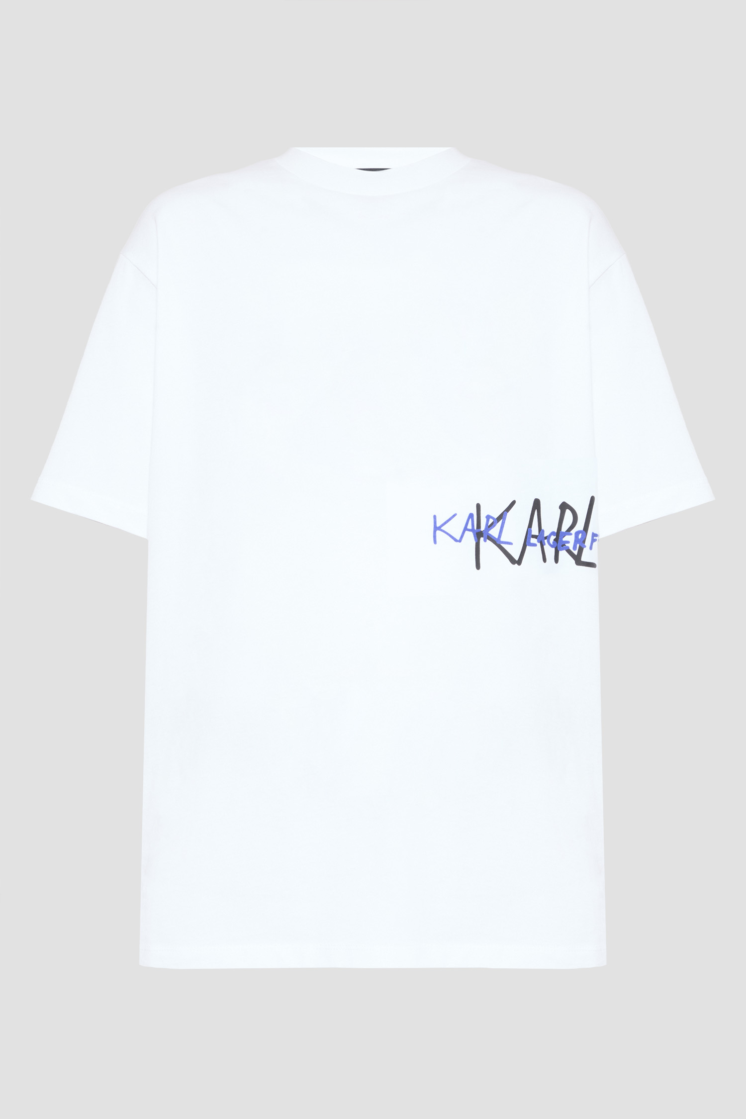 Мужская белая футболка Karl Lagerfeld 553225.755145;10