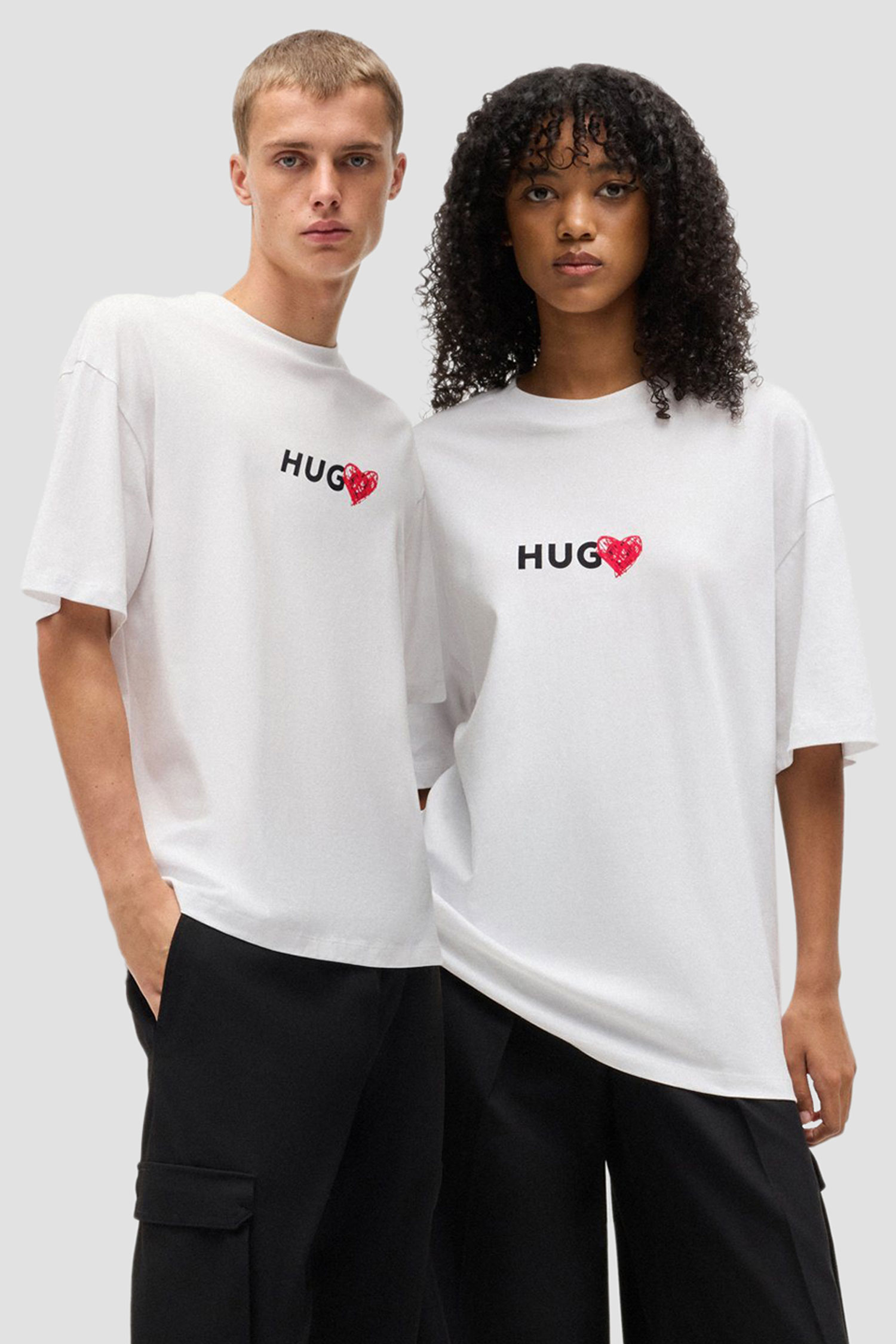 Белая футболка HUGO 50530557;100